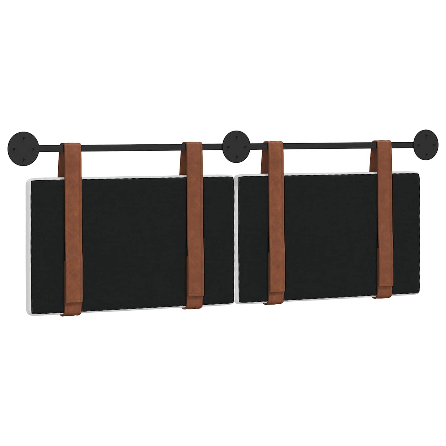 Fali Fejtámla Falra szerelhető Fehér 150 x 55 x 5 cm Antik PU