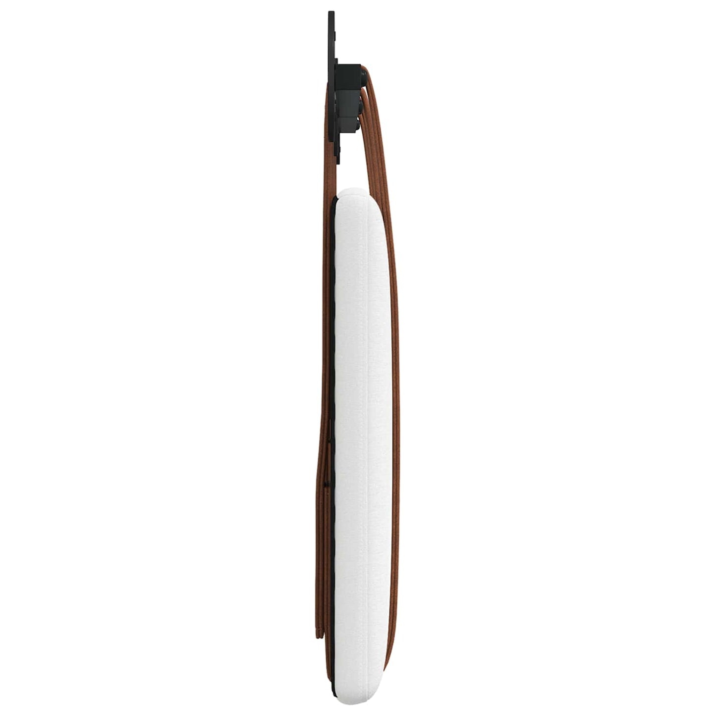 Fali Fejtámla Falra szerelhető Fehér 150 x 55 x 5 cm Antik PU