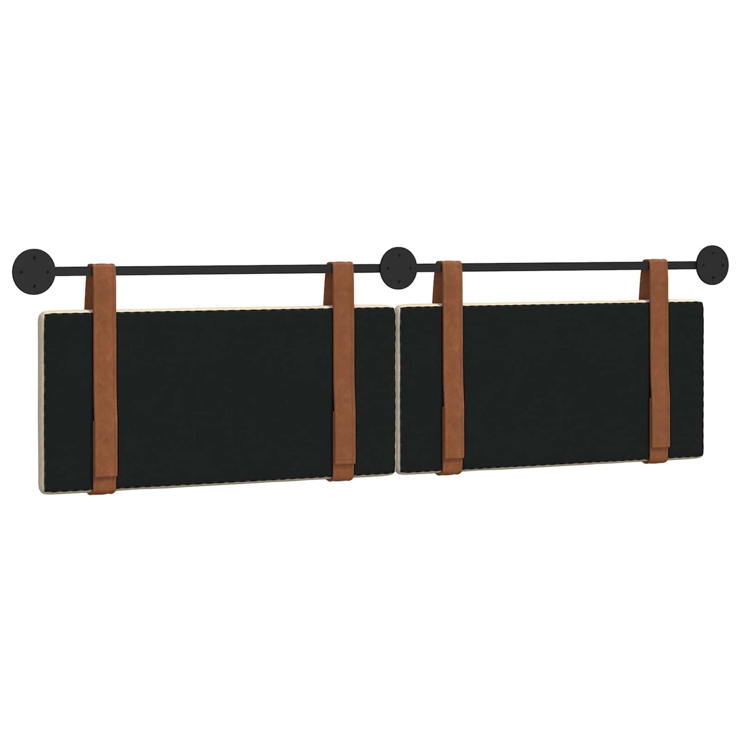 Fali Fejtámla Falra szerelhető Krém 190 x 55 x 5 cm Antik PU