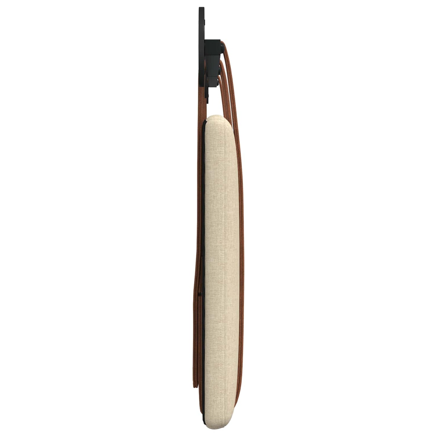 Fali Fejtámla Falra szerelhető Krém 190 x 55 x 5 cm Antik PU