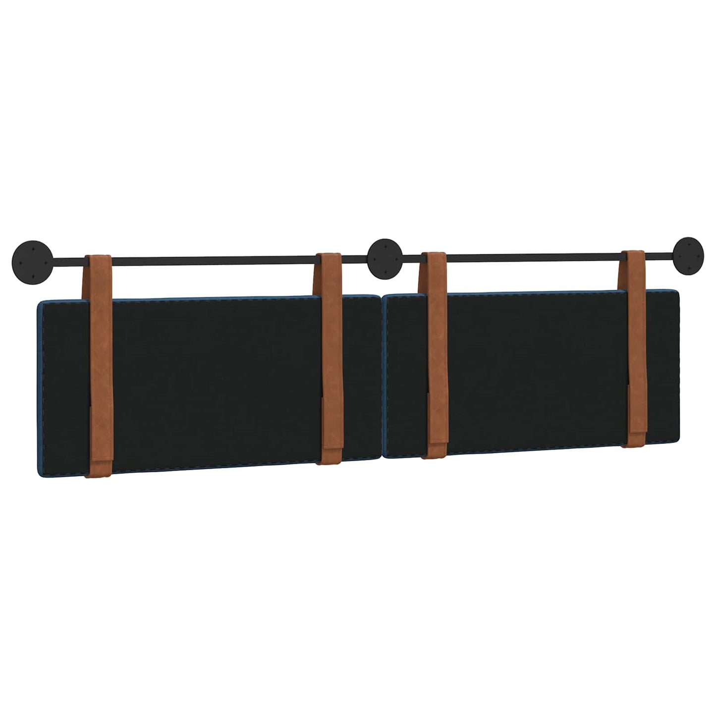 Fali Fejtámla Falra szerelhető Kék 190 x 55 x 5 cm Antik PU