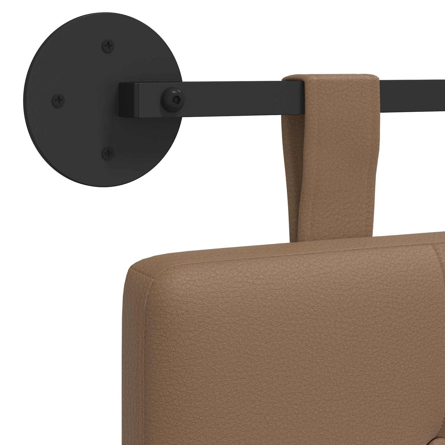 Függesztett ágyfej Cappuccino Műbőr