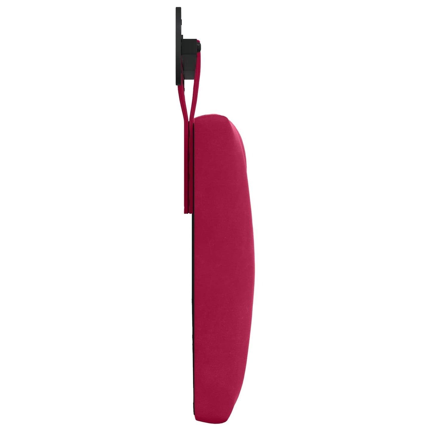 Függesztett ágyfej LED fényekkel Bordó Bársony