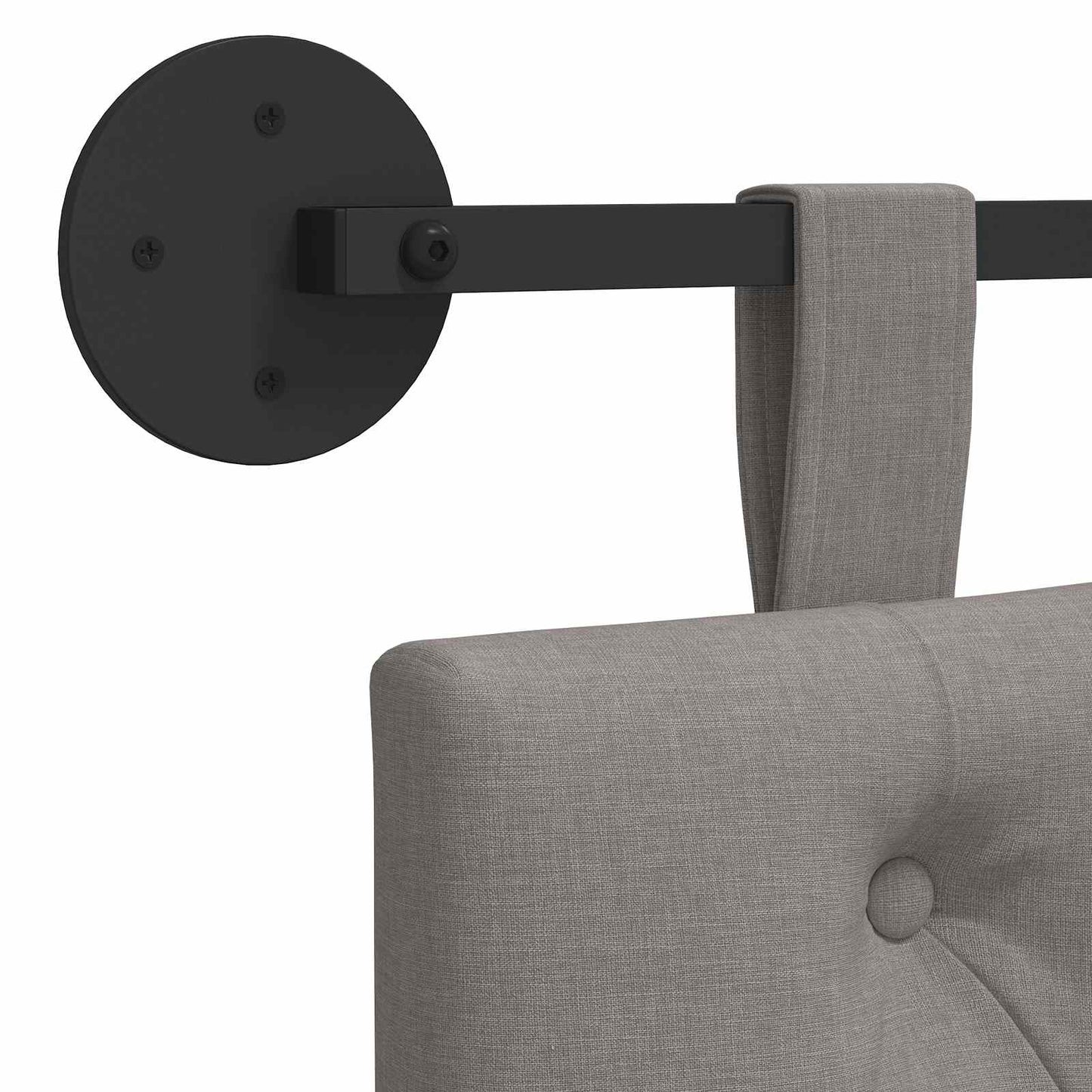 Függesztett ágyfej Tópszínű Szövet