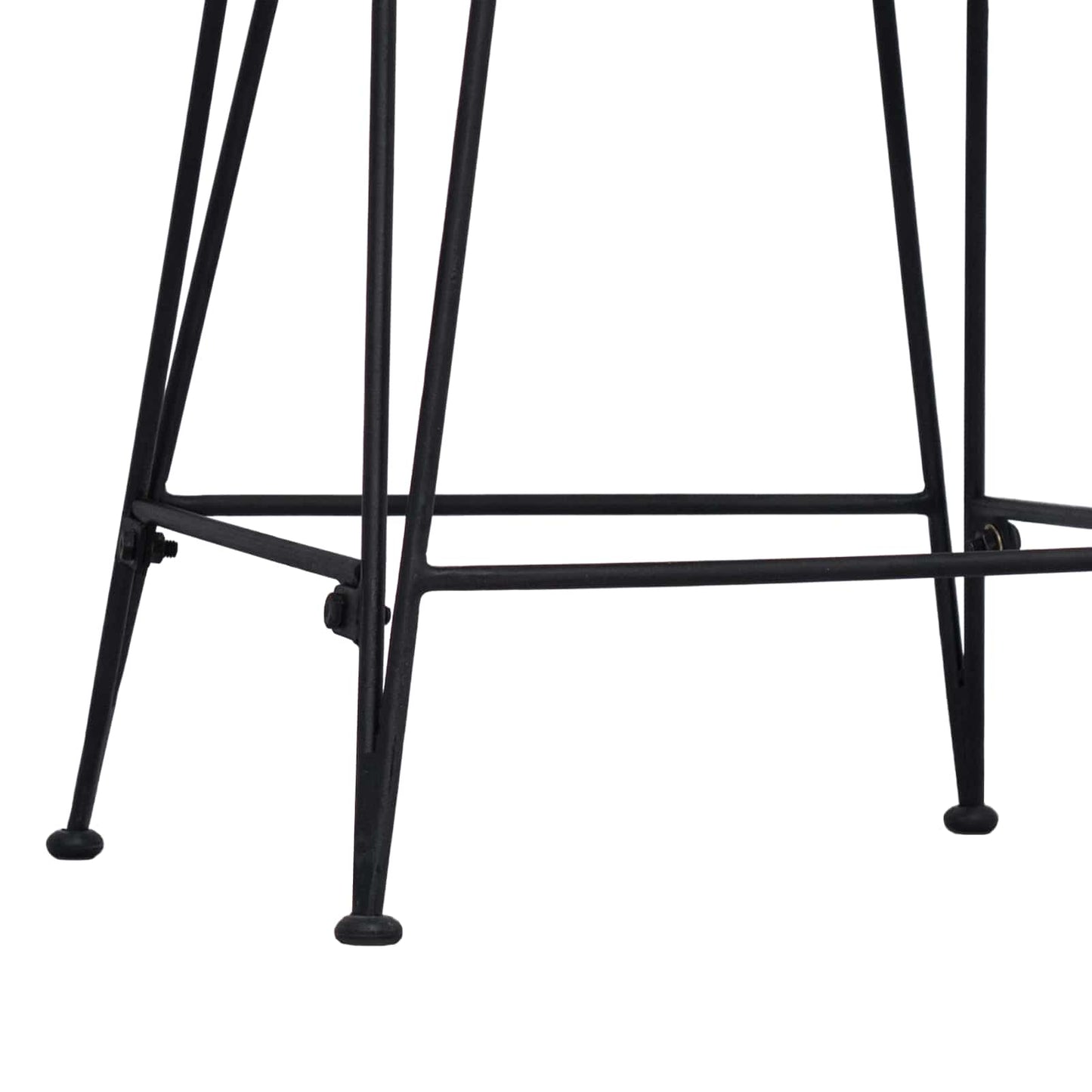 Bárszék 2 pcs Természetes 44 x 54 x 96 cm Rattan és acél