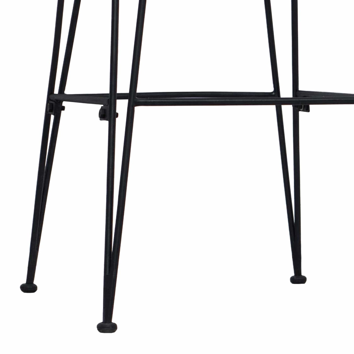 Bárszék 2 pcs Természetes 44 x 55 x 109 cm Rattan és acél
