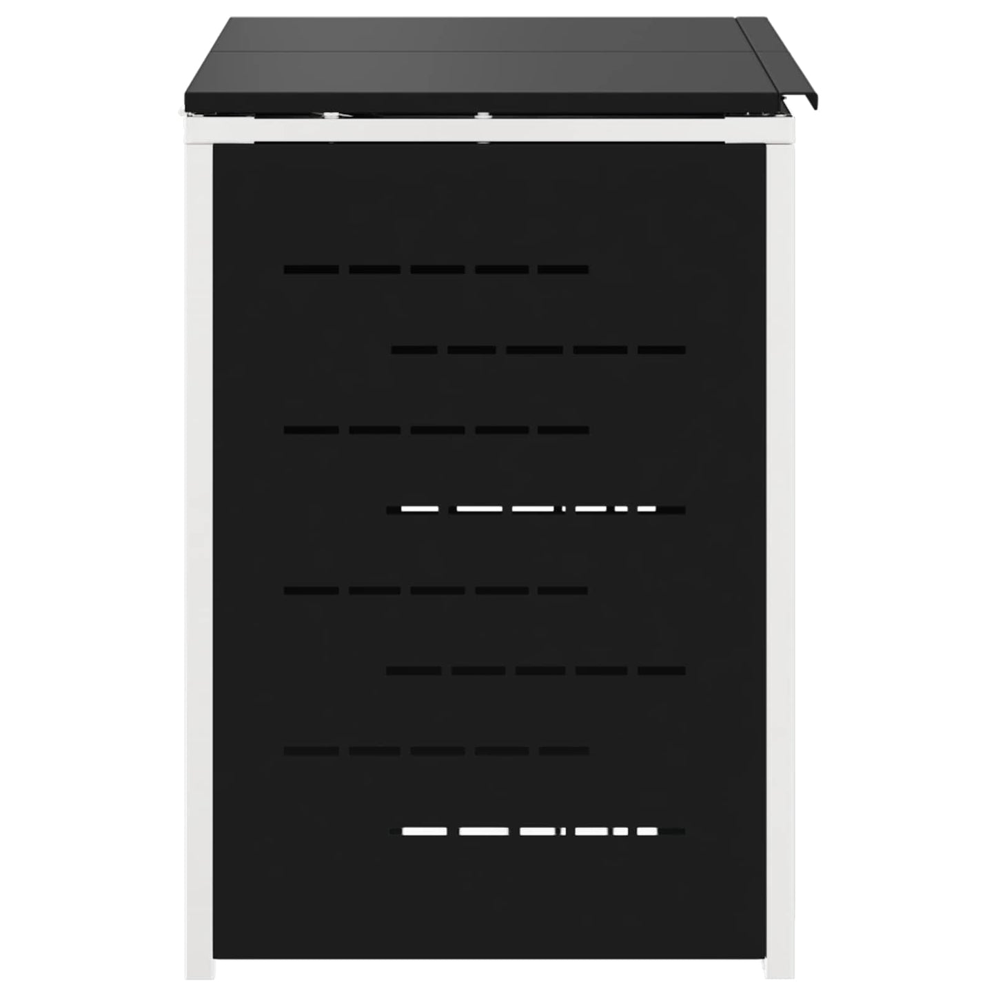 Kerekes Hulladékgyűjtő Tárolás for 2 Bins 240L Fekete