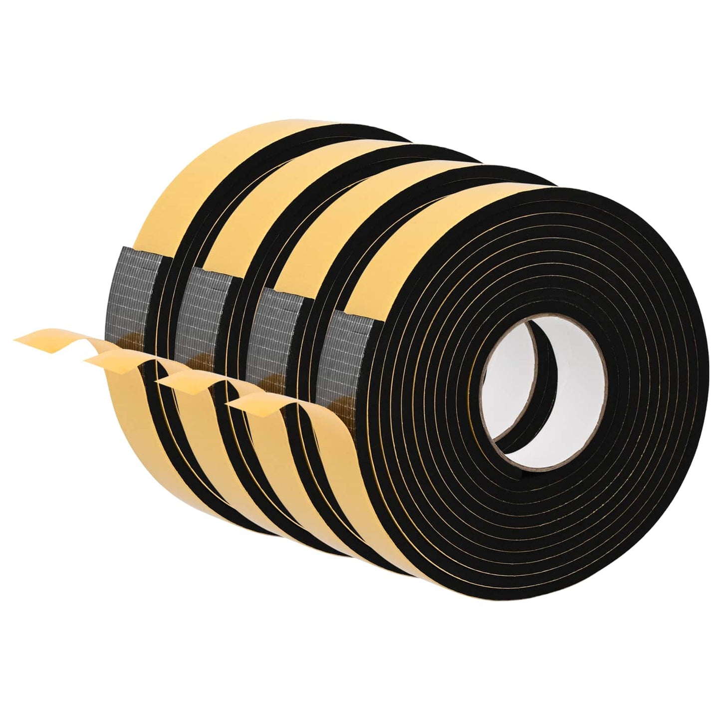 Öntapadó habszalag 4 pcs Fekete 40mm x 5m CR Hab