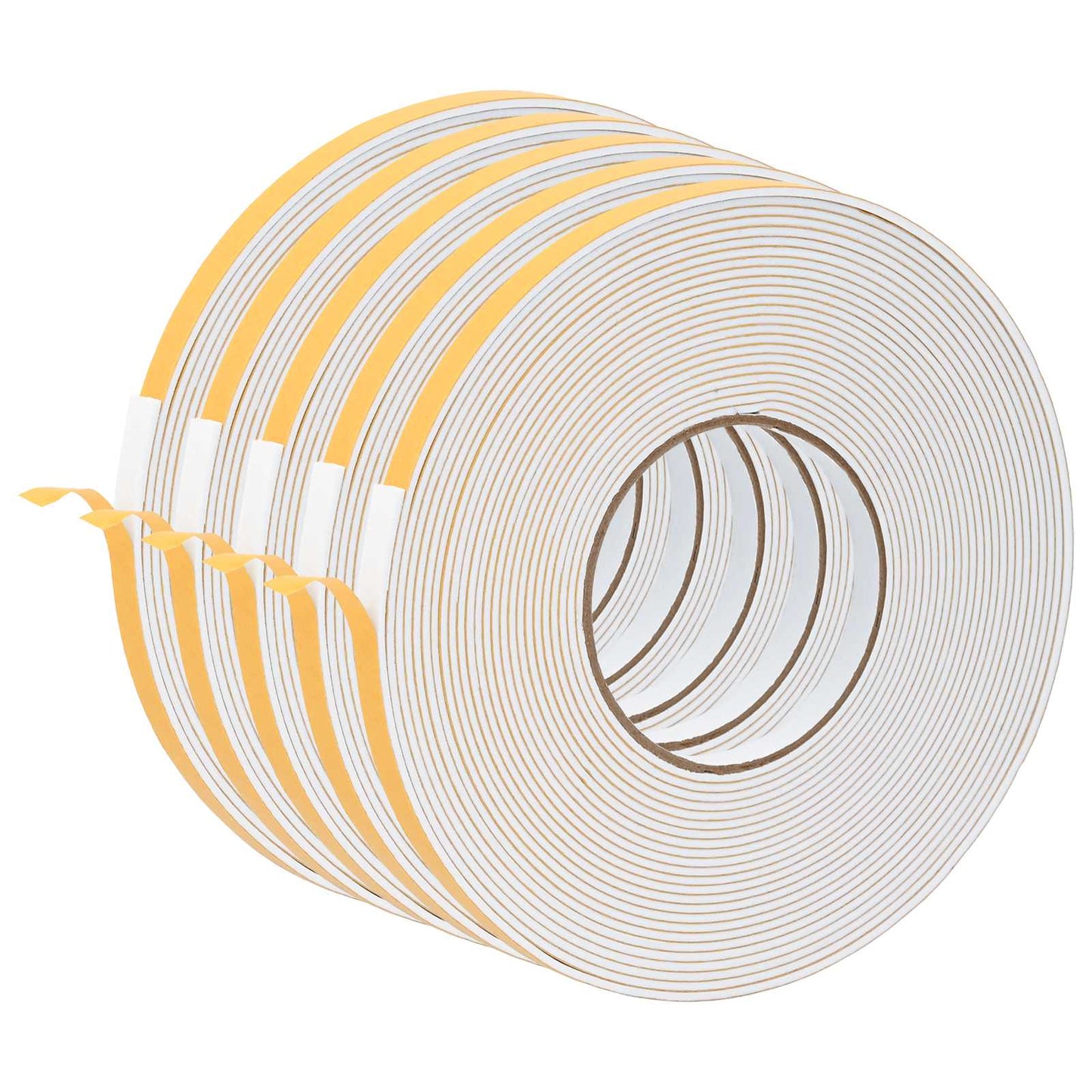 Öntapadó habszalag 5 pcs Fehér 10mm x 10m CR Hab