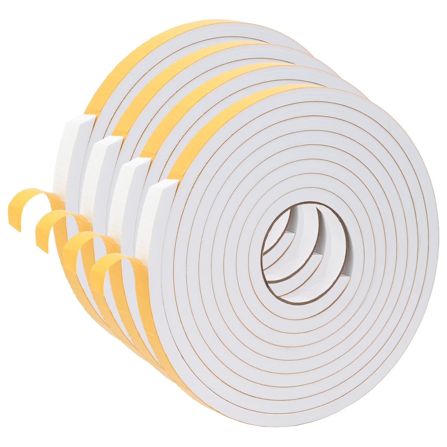 Öntapadó habszalag 4 pcs Fehér 15mm x 5m CR Hab