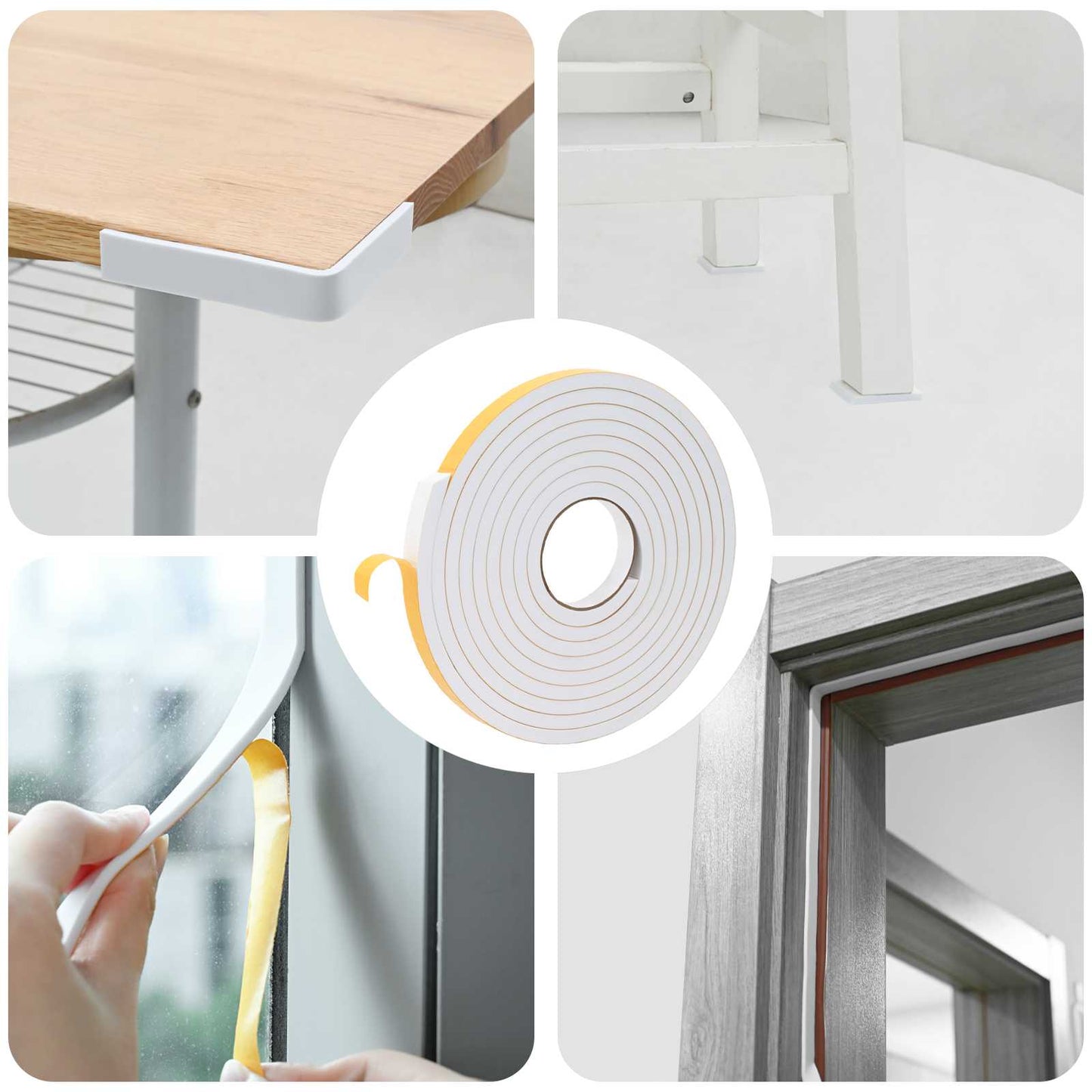 Öntapadó habszalag 20 pcs Fehér 20mm x 5m CR Hab