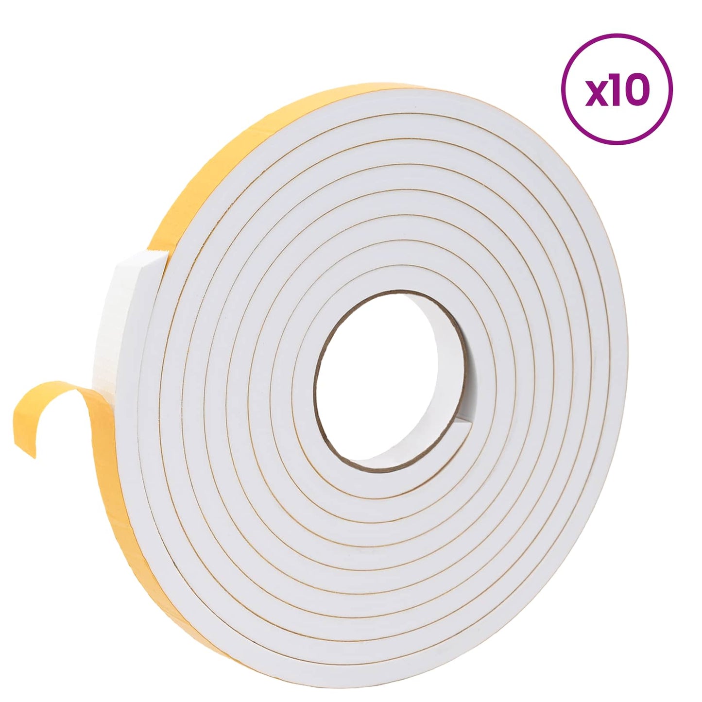 Öntapadó habszalag 10 pcs Fehér 20mm x 5m CR Hab