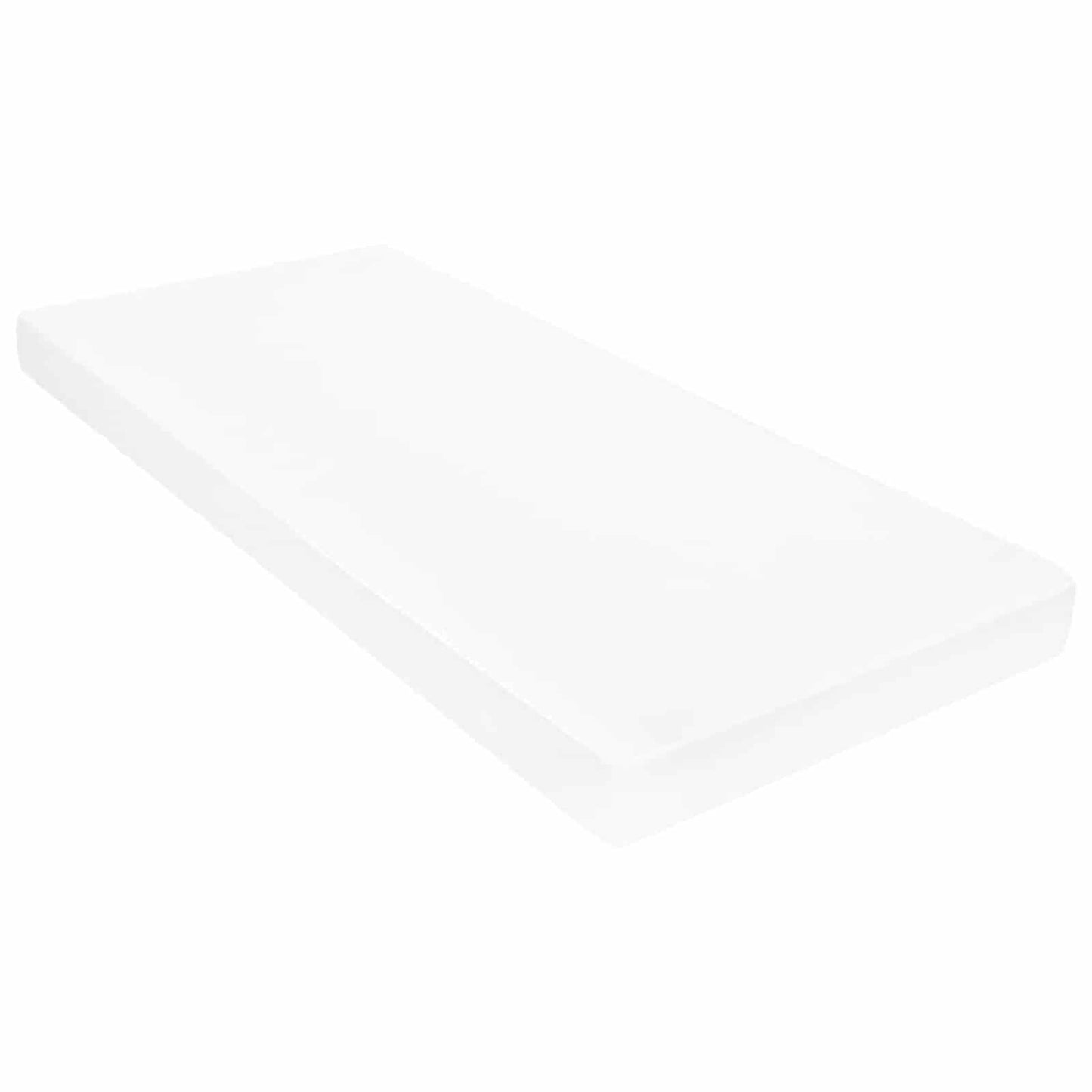 Nappali ágy matracmal Wax Barna és Fehér 90 x 200 cm
