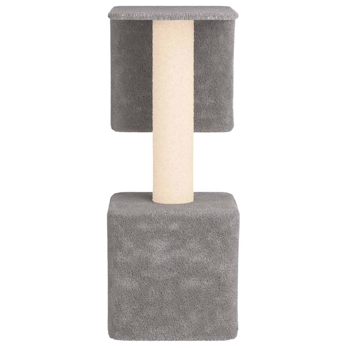 Macskafa kapálózó rudakkal Világosszürke 114 cm