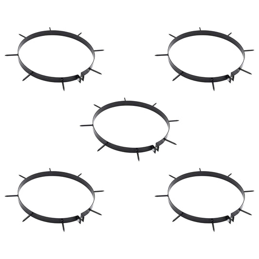 Fű Levegőztető Kengyel Cölöpökkel 5 pcs Ø 30 cm Acél