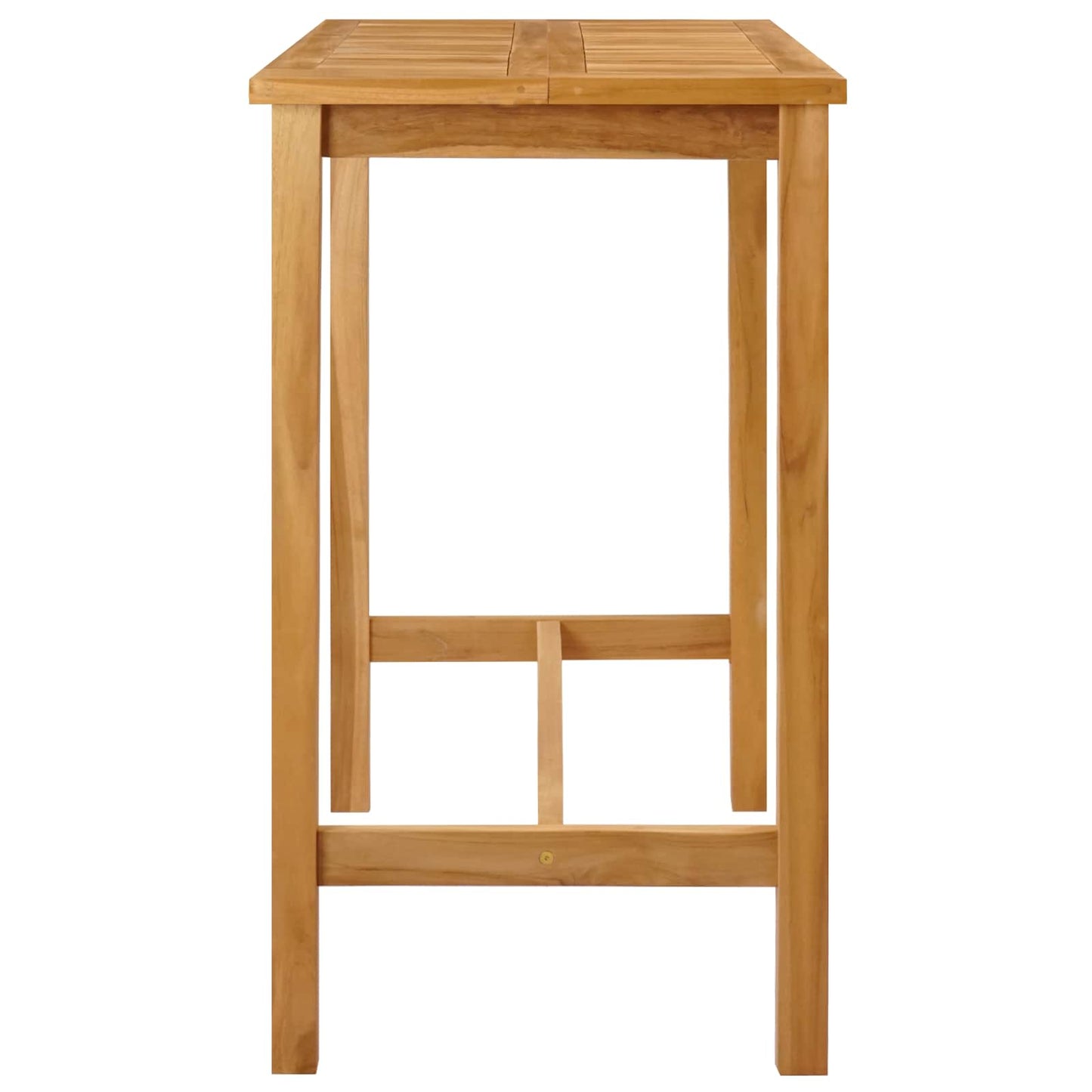 Bárasztal Természetes 110 x 60 x 105 cm Szilárd Teak