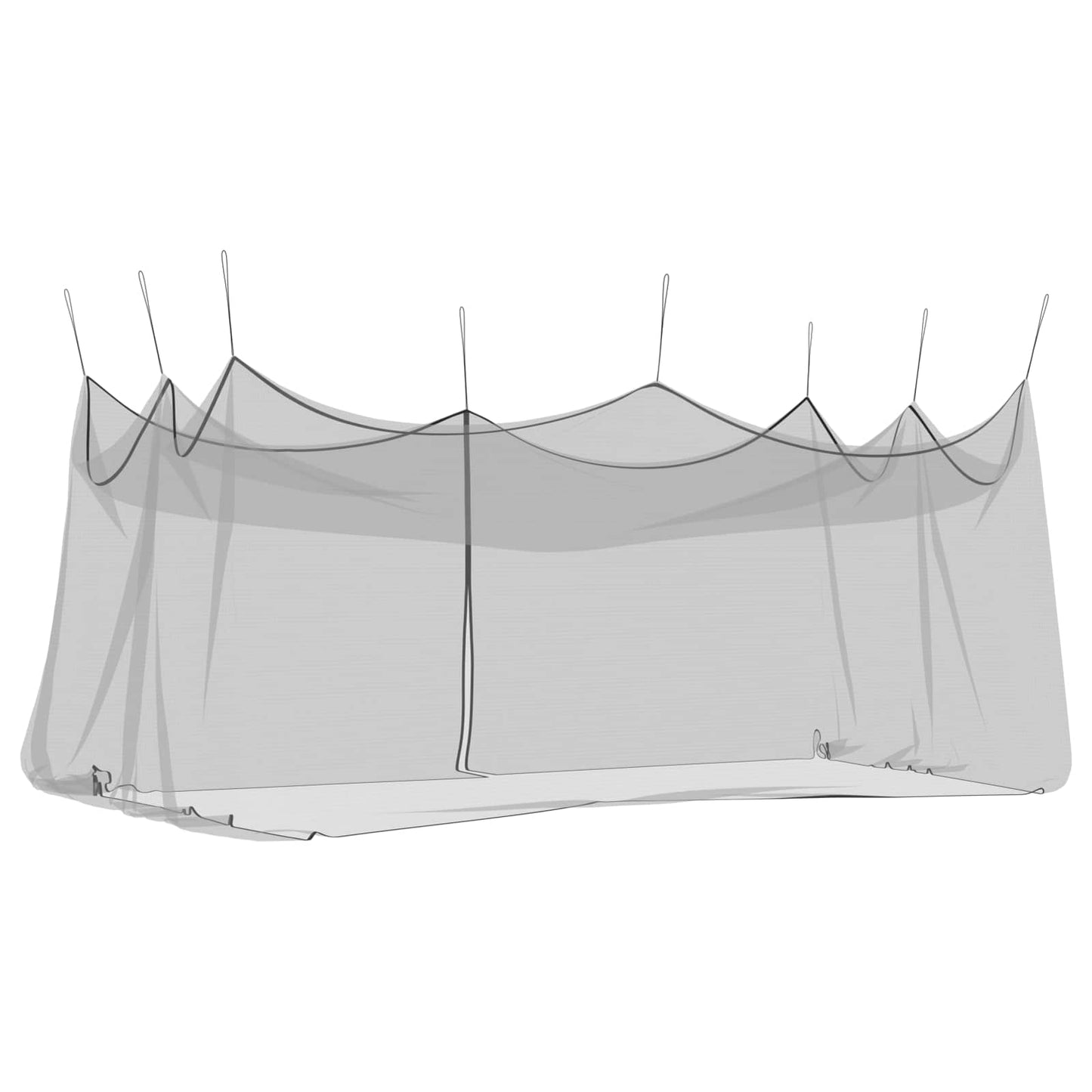 Kerti Szúnyogháló 220 mesh Fekete 3 x 6 x 2,5 m Poliészter