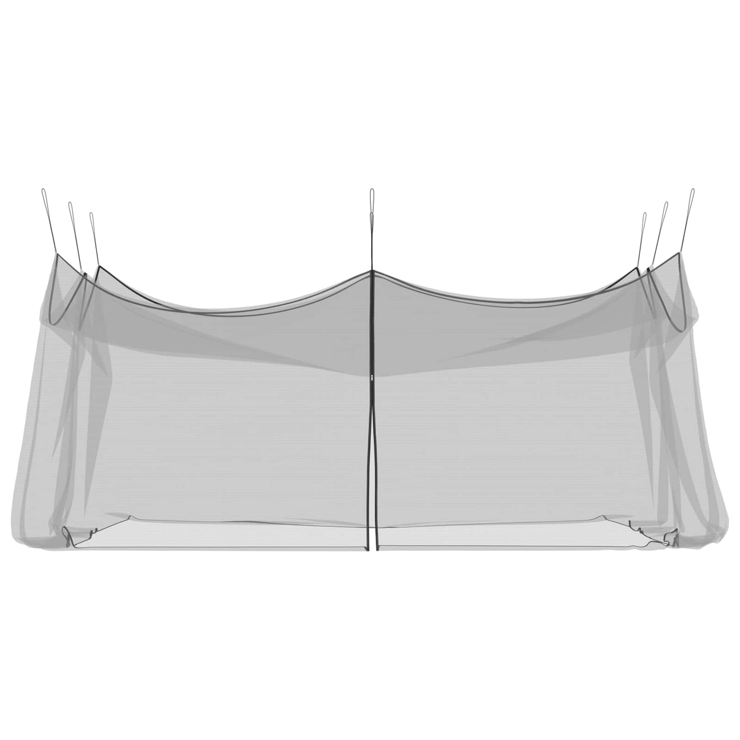 Kerti Szúnyogháló 220 mesh Fekete 3 x 6 x 2,5 m Poliészter