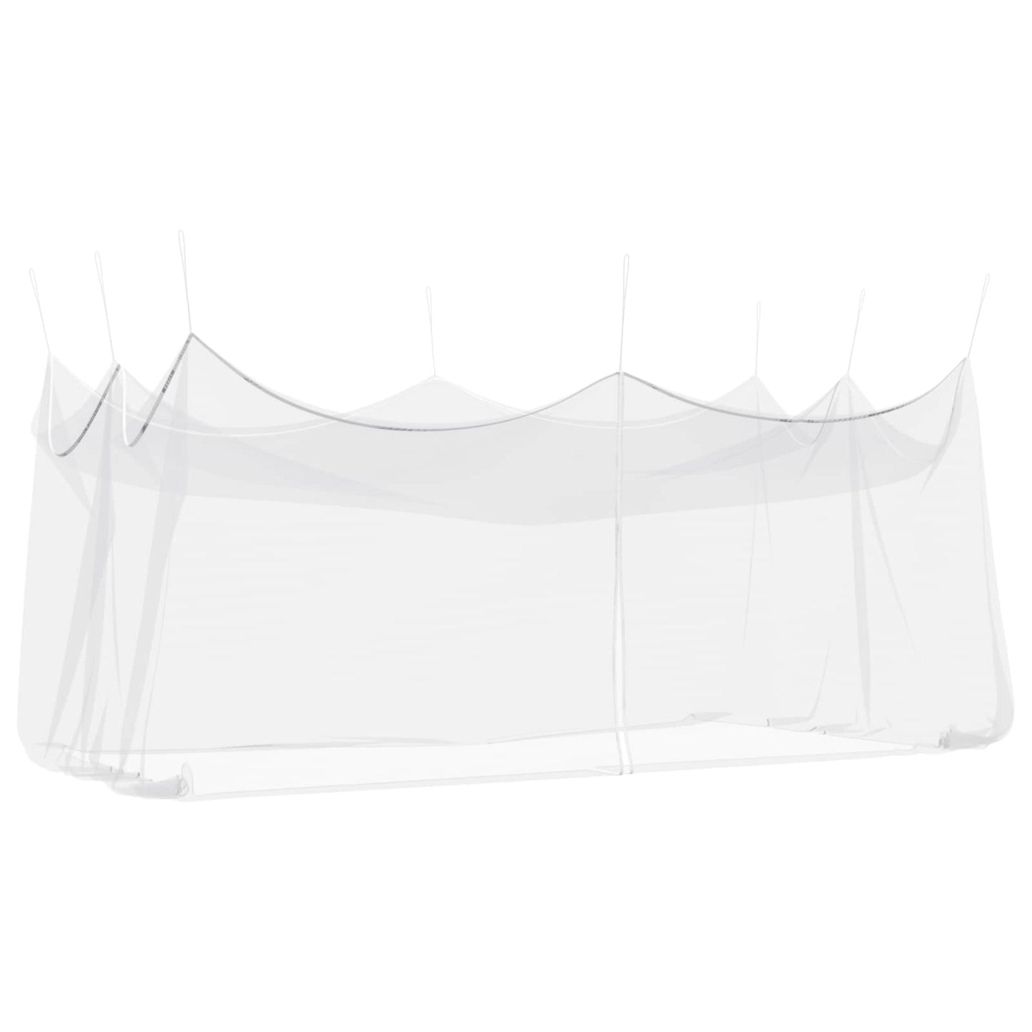 Kerti Szúnyogháló 220 mesh Fehér 3 x 6 x 2,5 m Poliészter