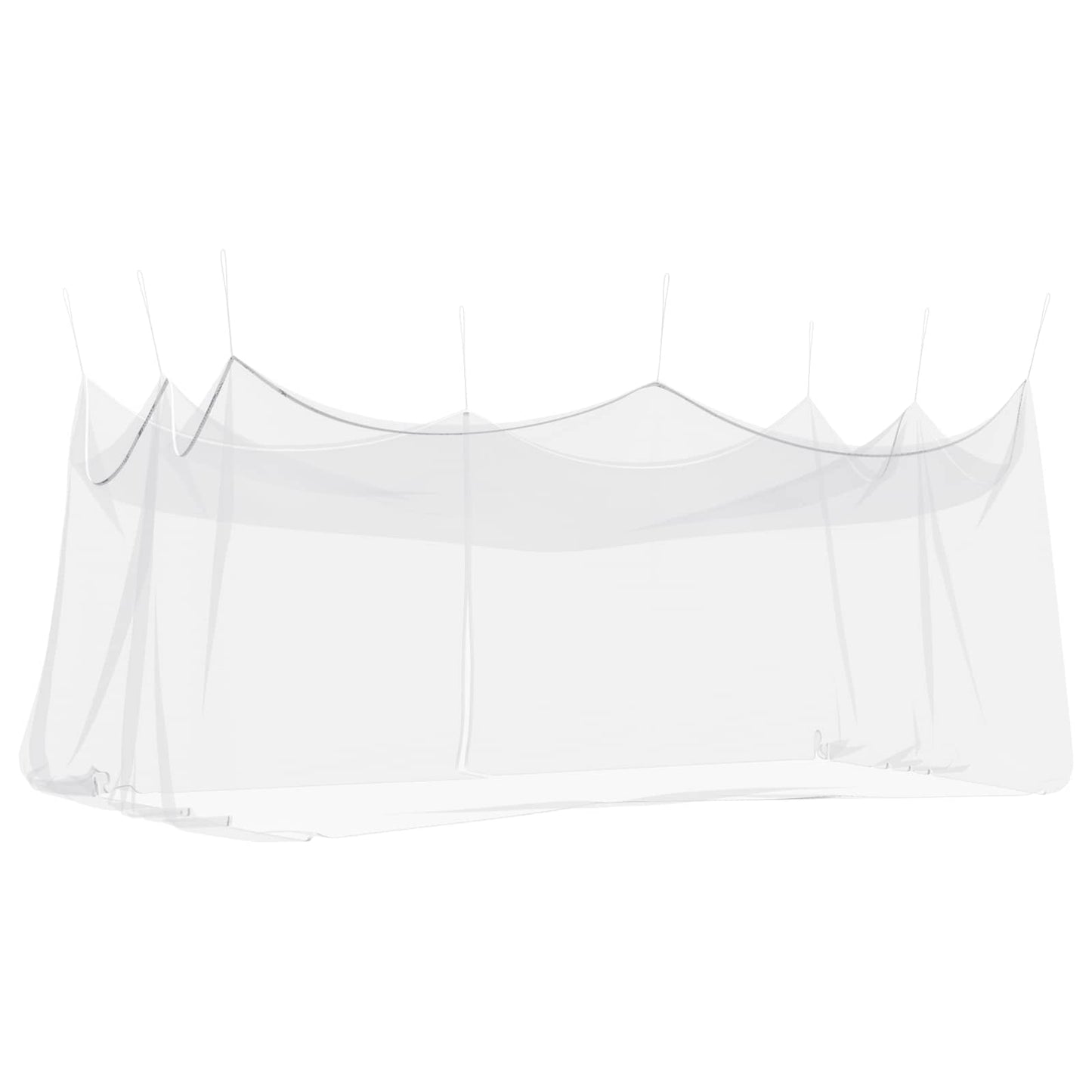 Kerti Szúnyogháló 220 mesh Fehér 3 x 6 x 2,5 m Poliészter