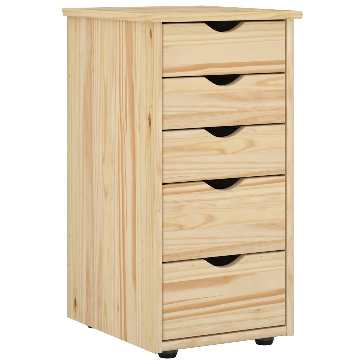 Cabinet Barna 34 x 39 x 61,5 cm Tömör fenyőfa