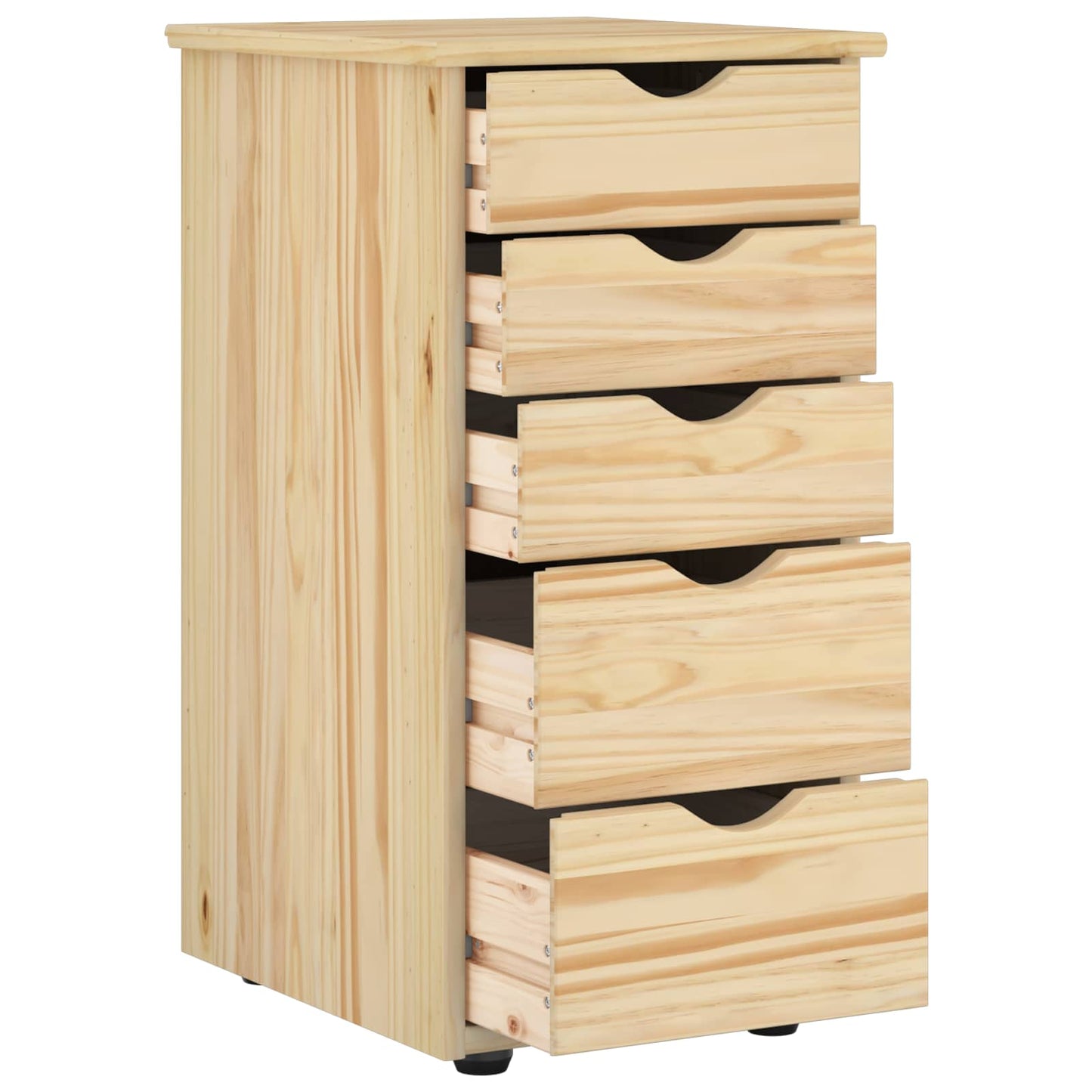 Cabinet Barna 34 x 39 x 61,5 cm Tömör fenyőfa