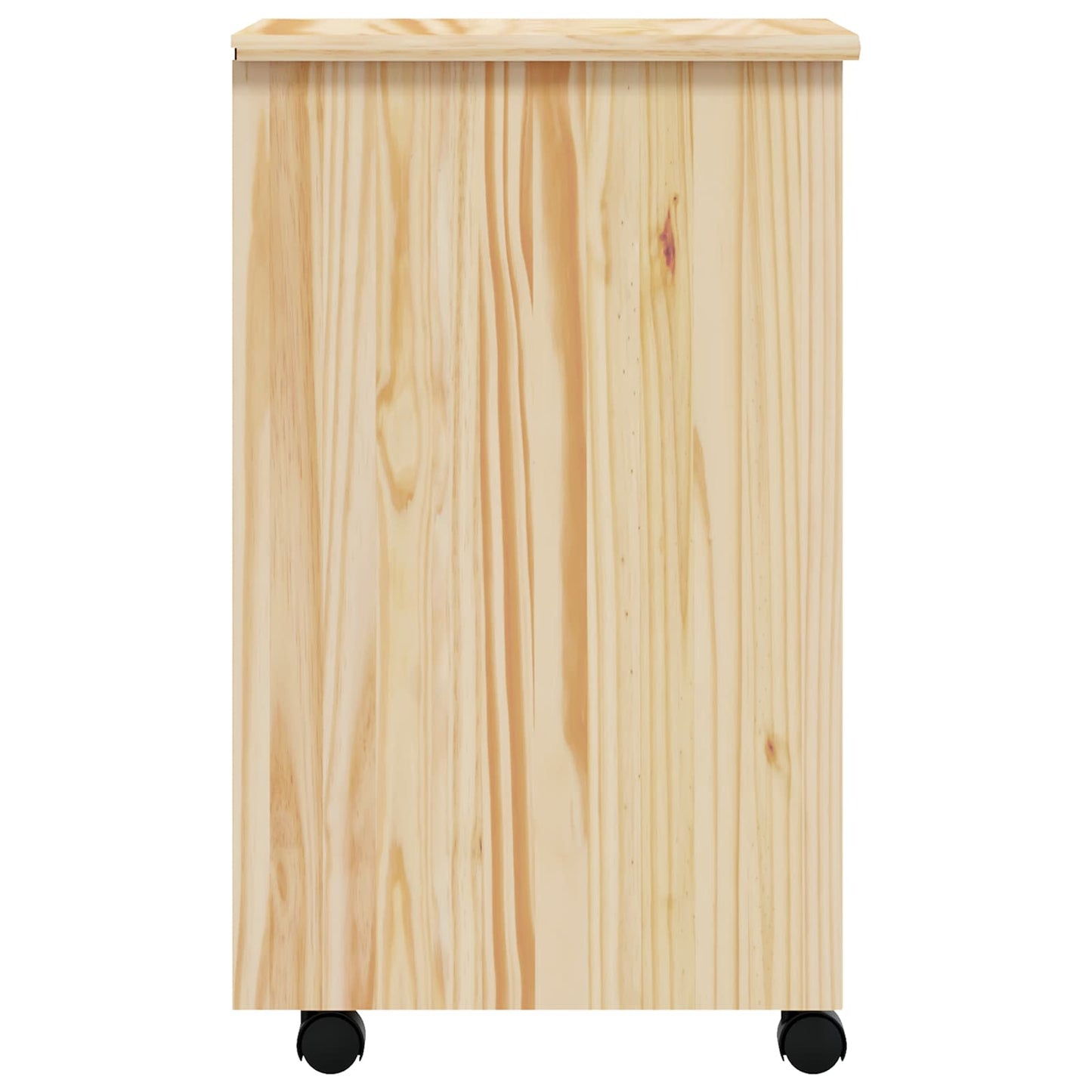 Görgős szekrény fiókokkal MOSS Tiszta lakk 34 x 39 x 65,5 cm