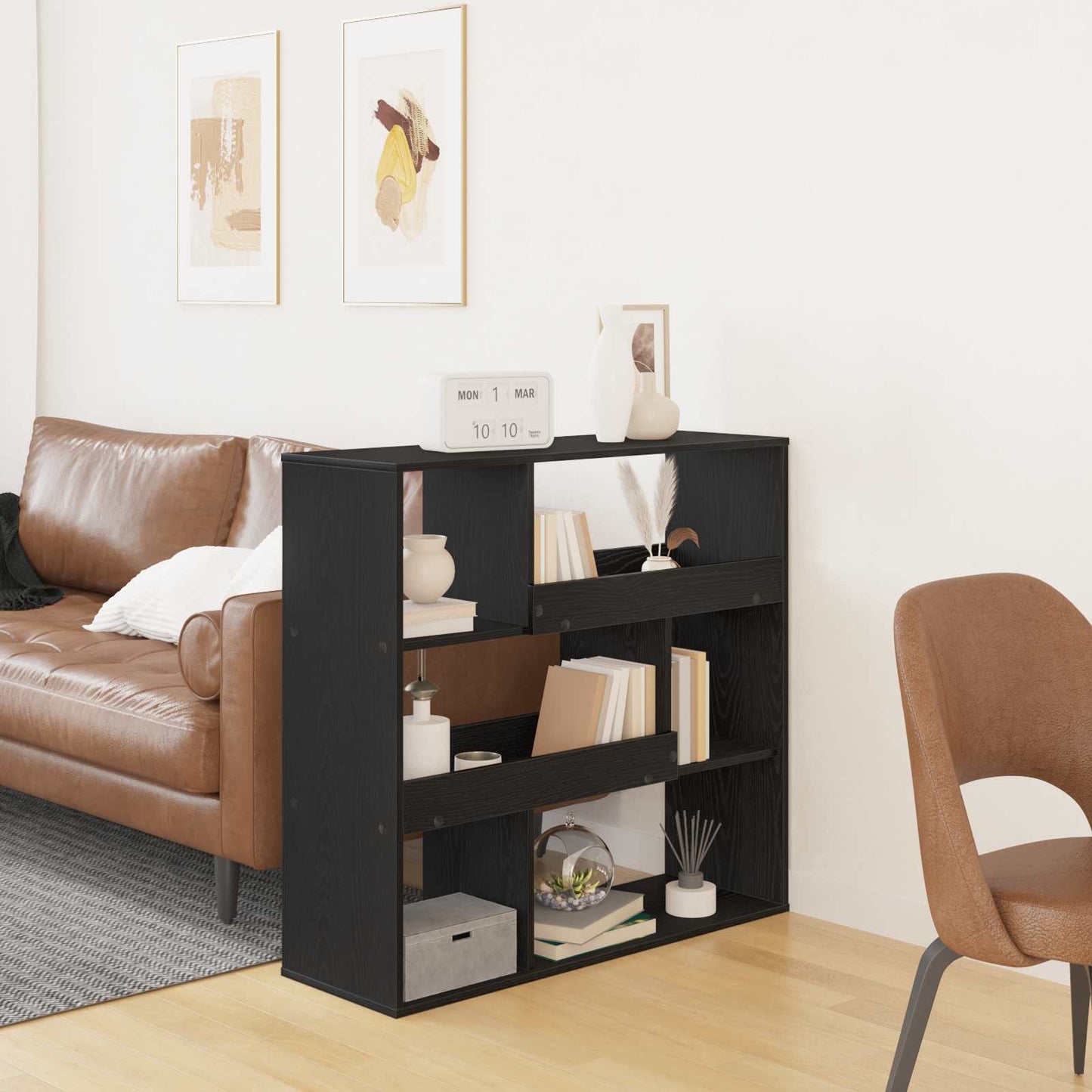 Könyvespolc 4 szintes 100 x 33 x 94,5 cm Szerelt Fa