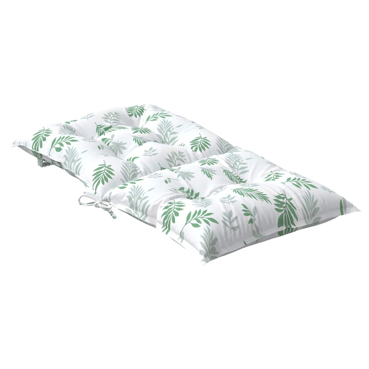 Kültéri párna 2 pcs Finom levélminta 100 x 50 x 7 cm Szövet