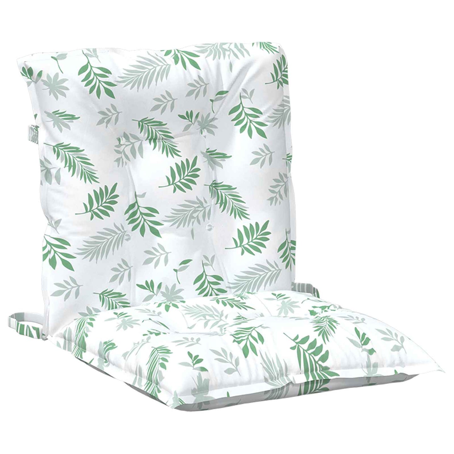 Kültéri párna 6 pcs Fehér 100 x 50 x 7 cm Szövet