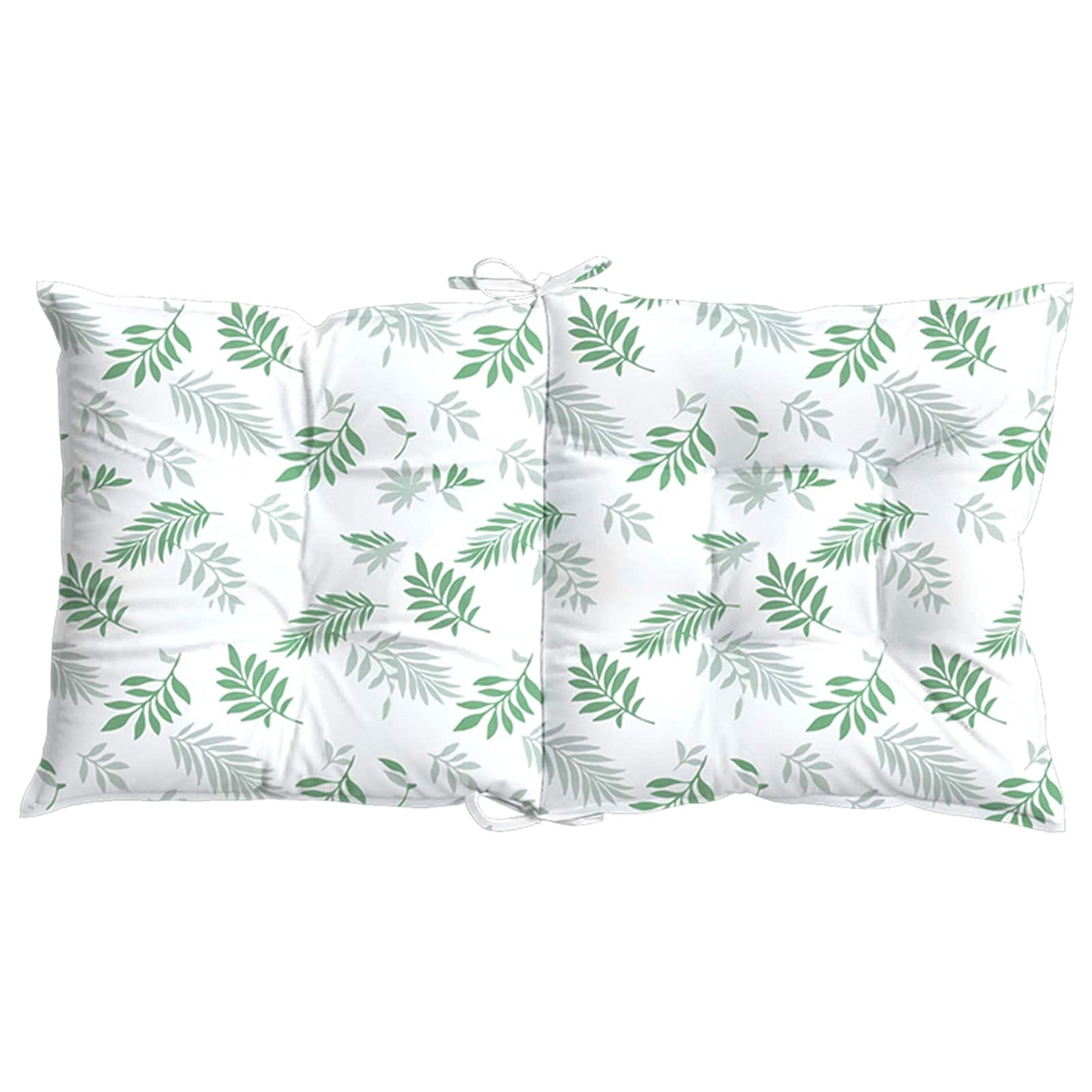 Kültéri párna 6 pcs Fehér 100 x 50 x 7 cm Szövet