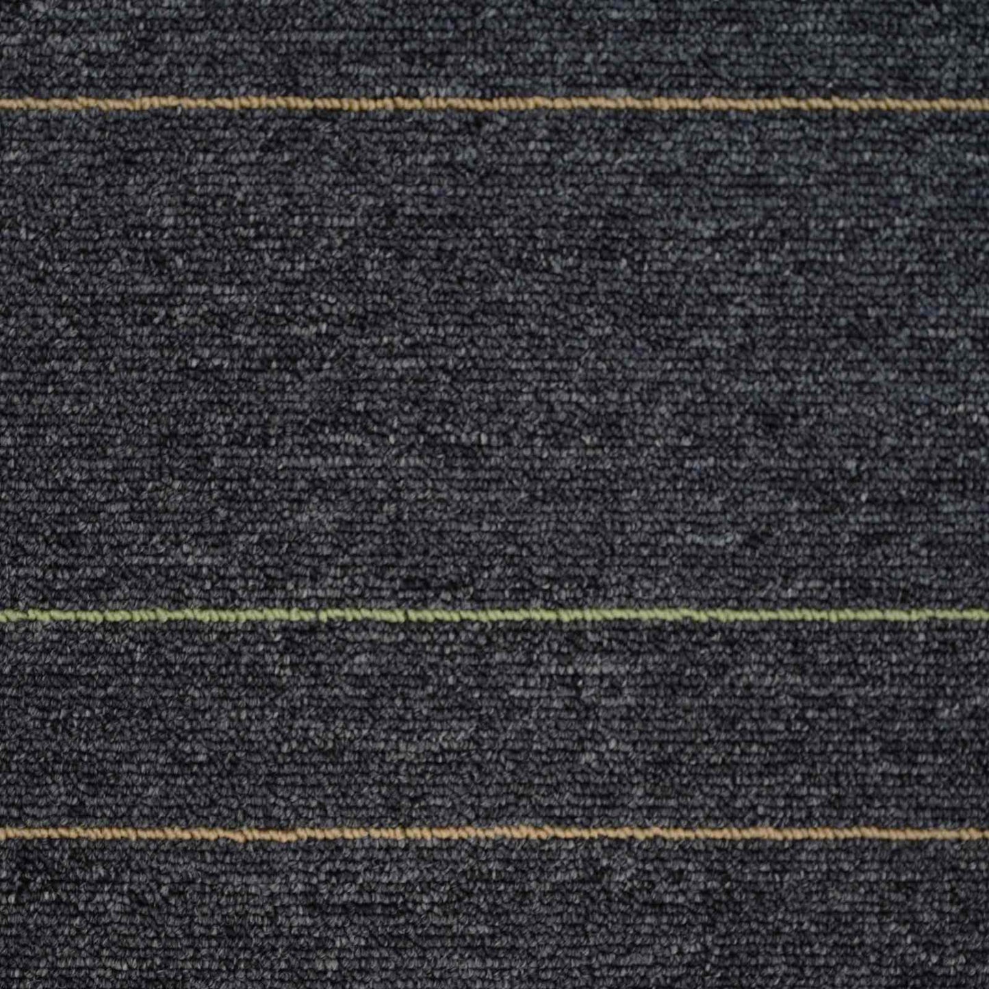Szőnyegcsempe Sötétszürke csíkokkal 50 x 50 cm 20 db