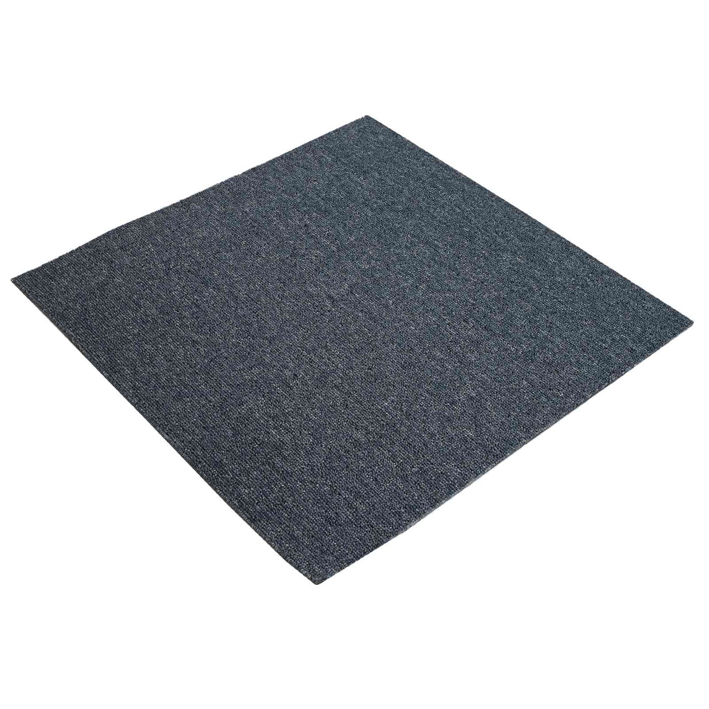 Szőnyegcsempe Kék Szürke 50 x 50 cm 4 db PP és Bitumen