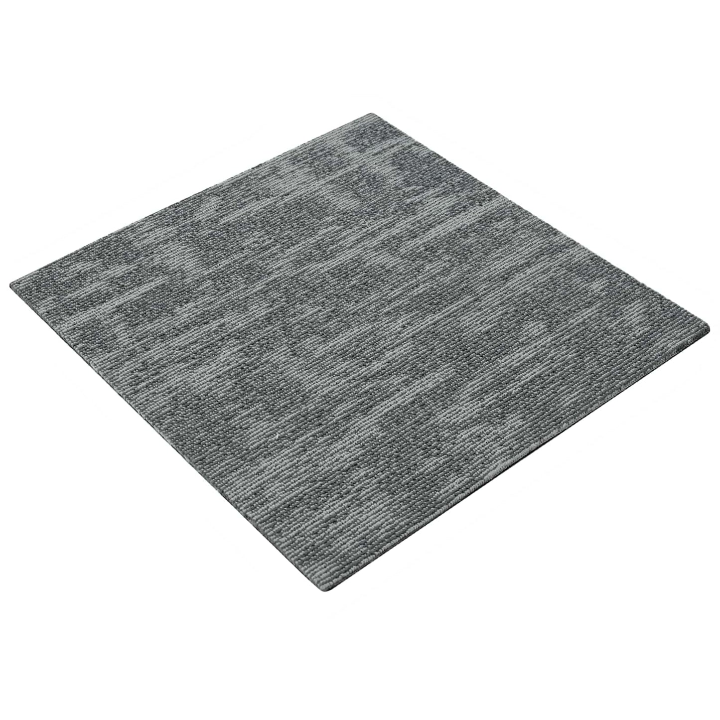 Szőnyegcsempe Kőszürke 50 x 50 cm 4 db PP és Bitumen