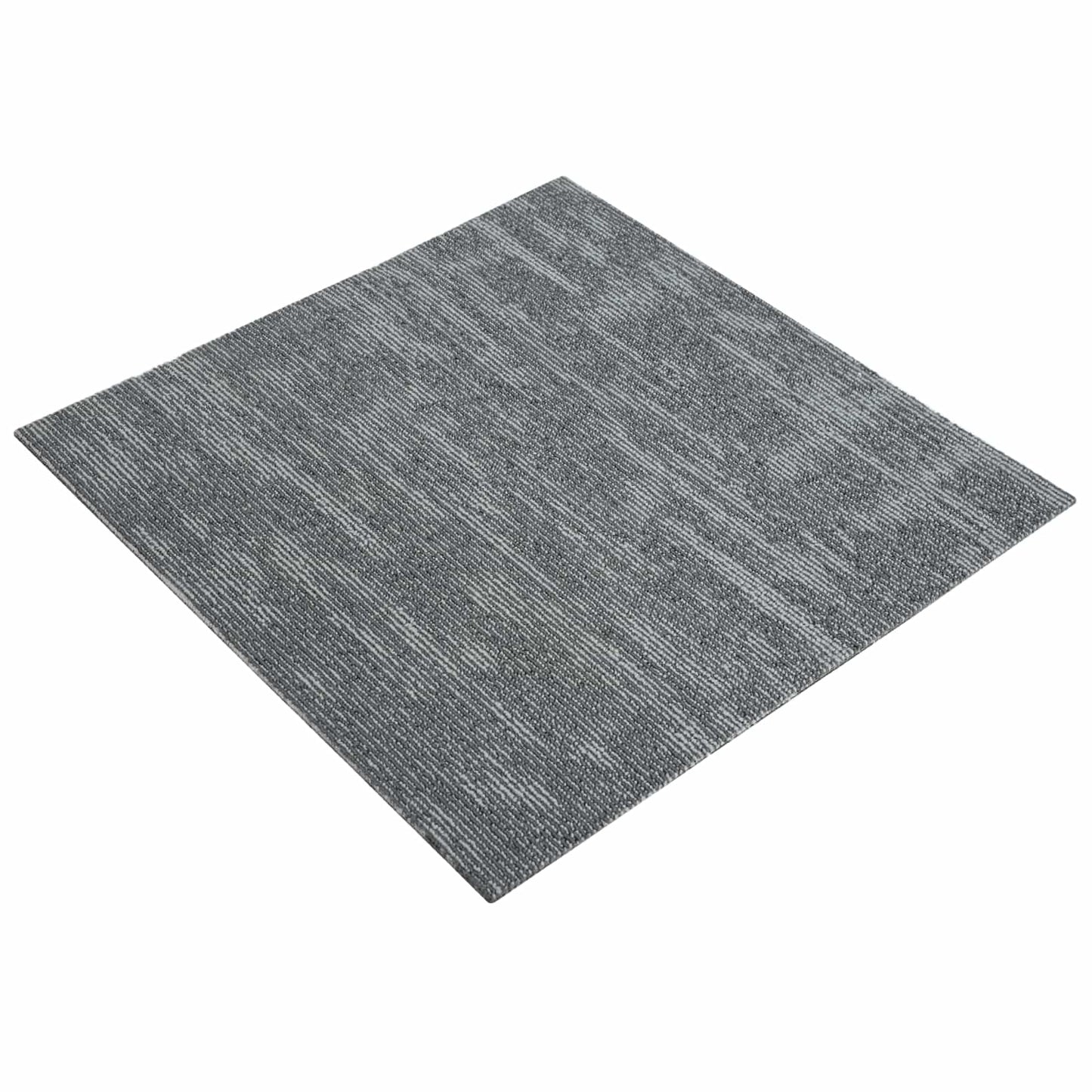 Szőnyegcsempe Betonszürke 50 x 50 cm 36 db PP és Bitumen