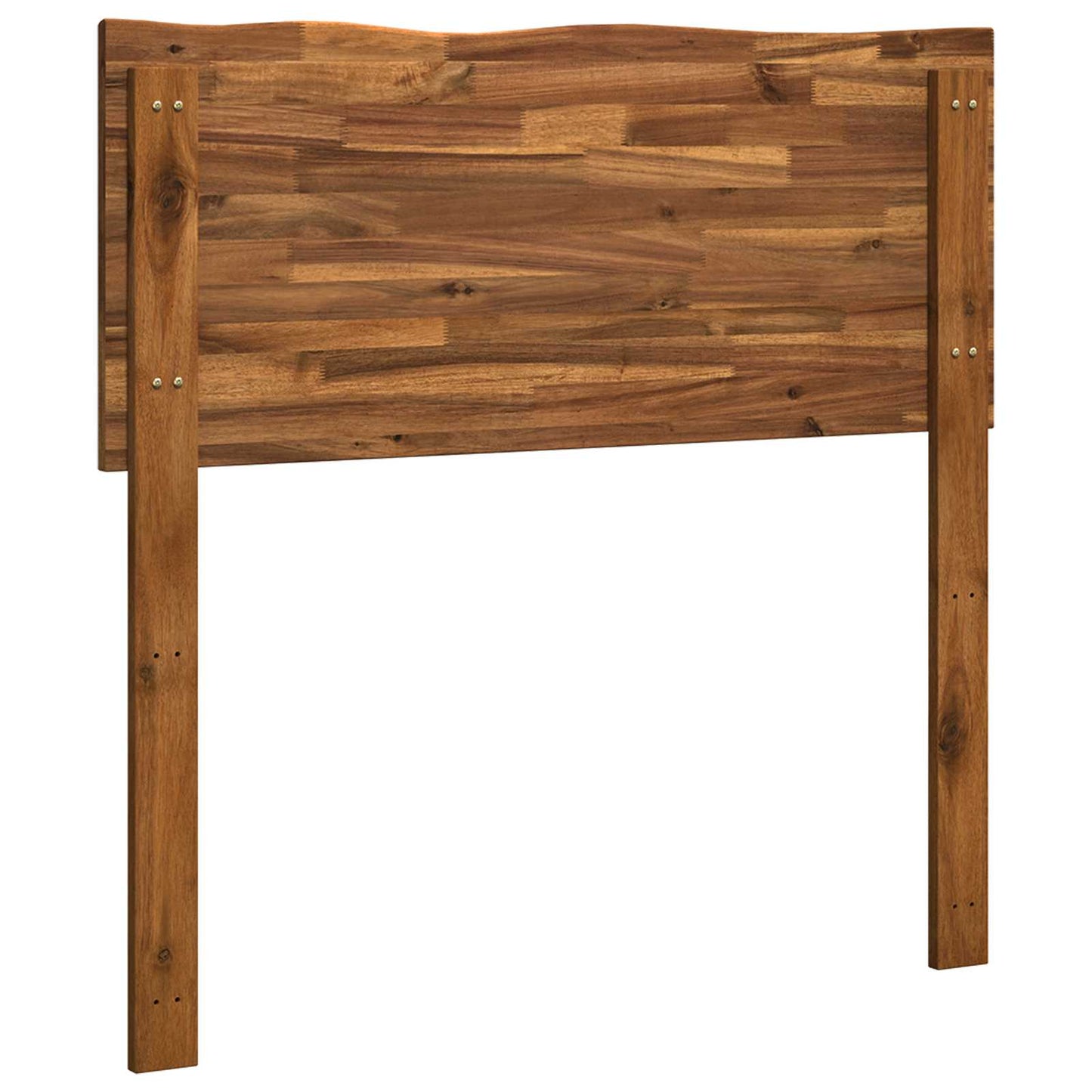 Természetes élű ágytámla ROSTOCK Természetes 90 cm Tömör akácfa