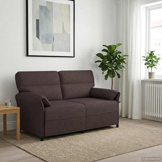 Kanapé 100% poliészter fém váz MDF, Furnér