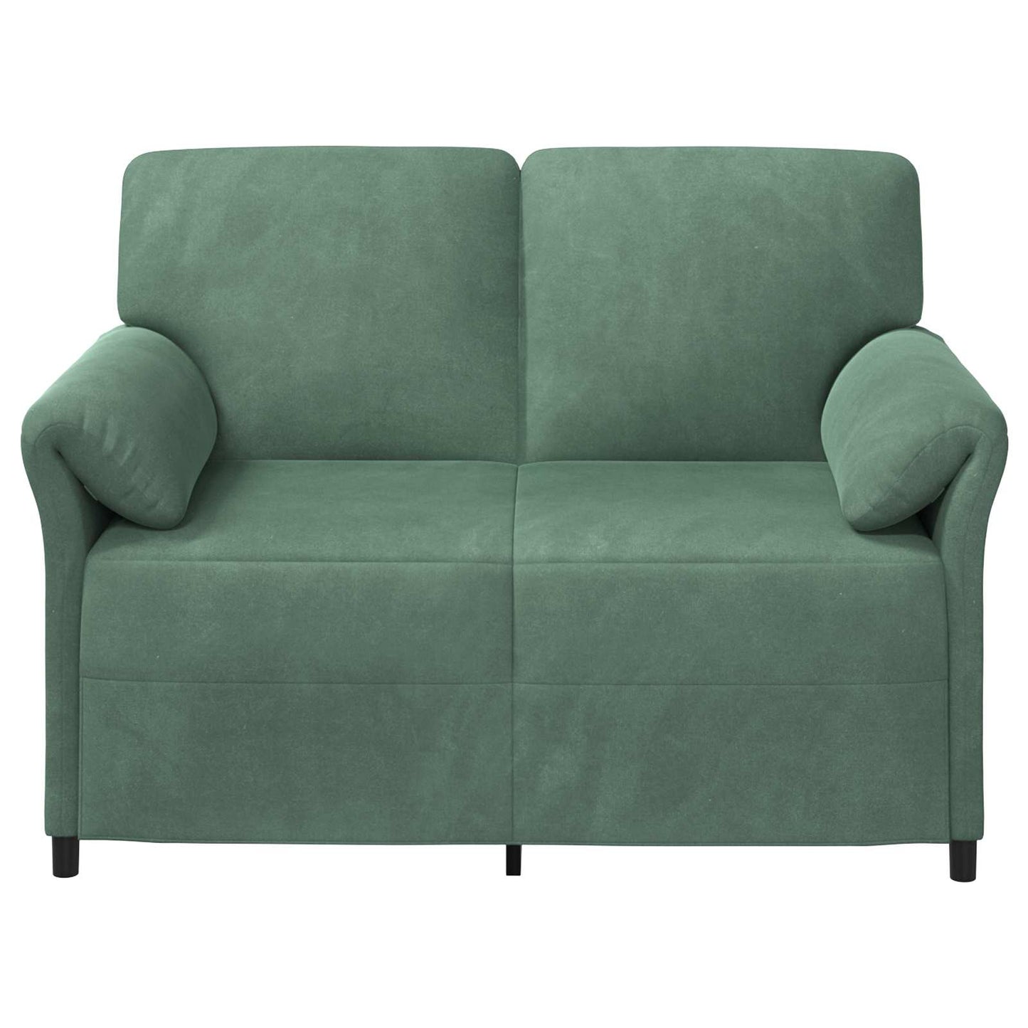 Kétüléses Kanapé Tengeri Zöld 138 x 83 x 95 cm Bársony
