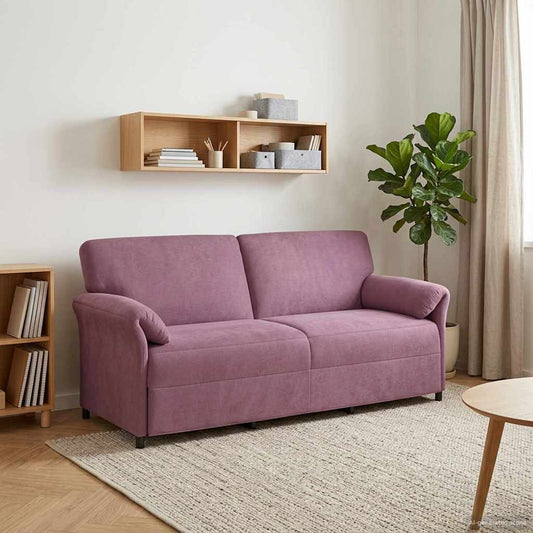 3-Fős kanapé Lila 198 x 83 x 95 cm Bársony