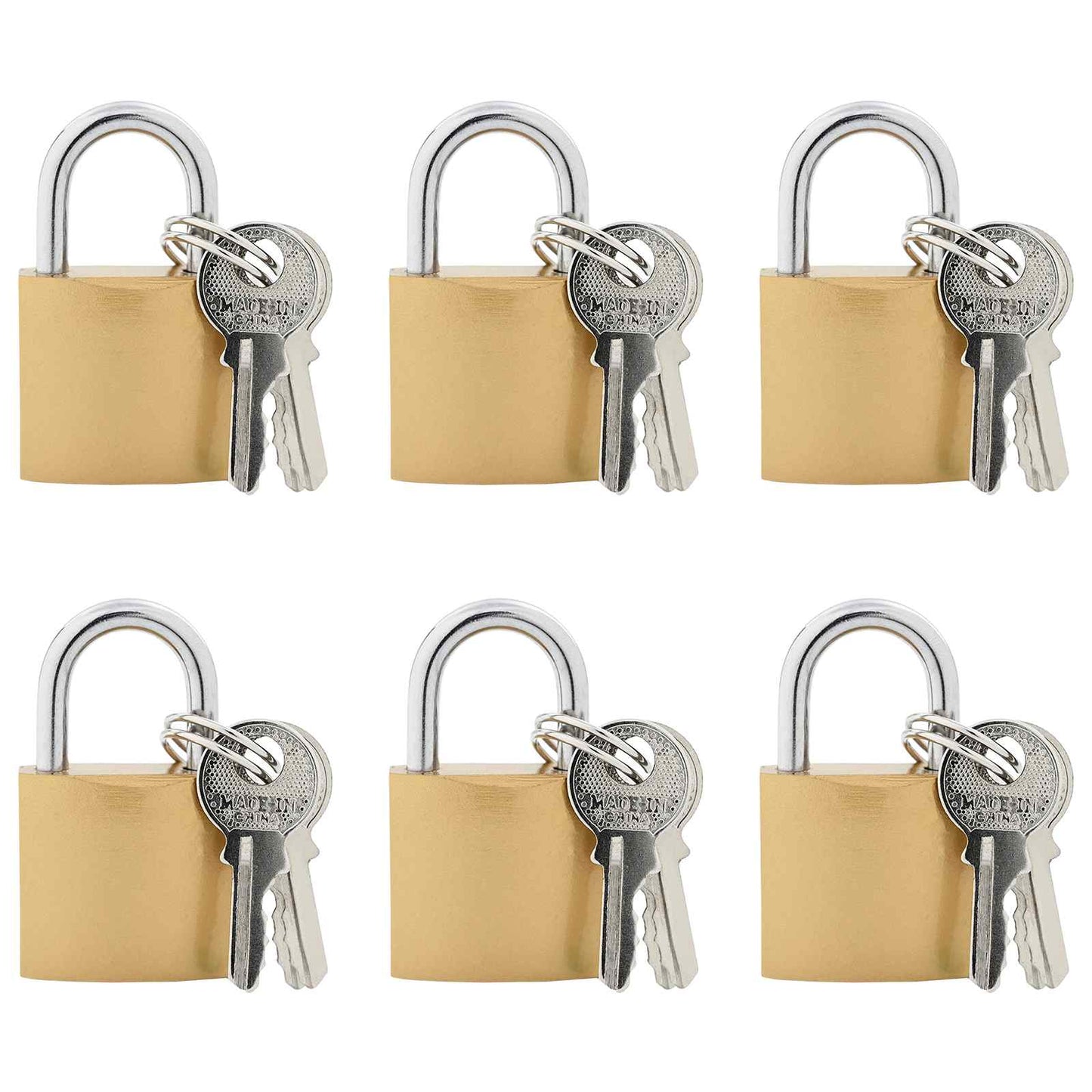U lakat kulcsokkal 6 pcs Bronz Vas