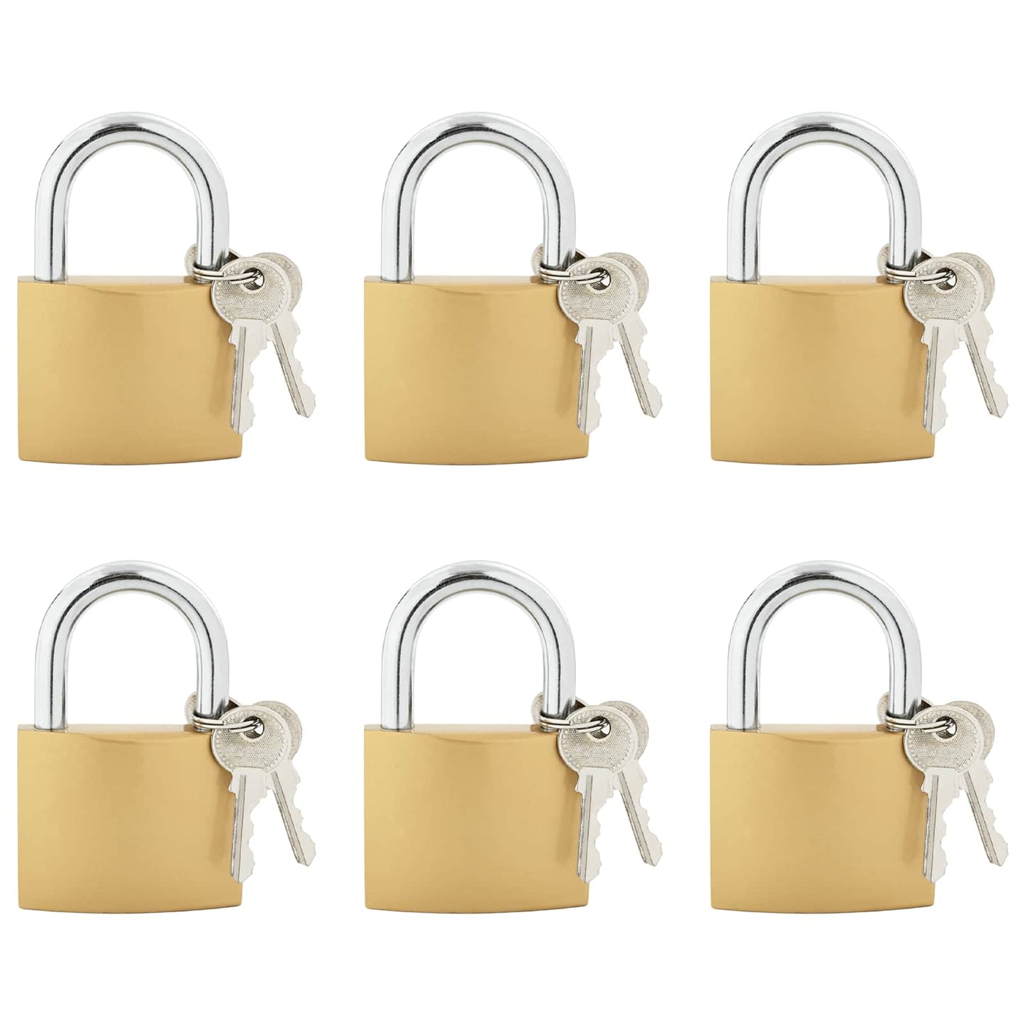 U lakat kulcsokkal 6 pcs Bronz Vas