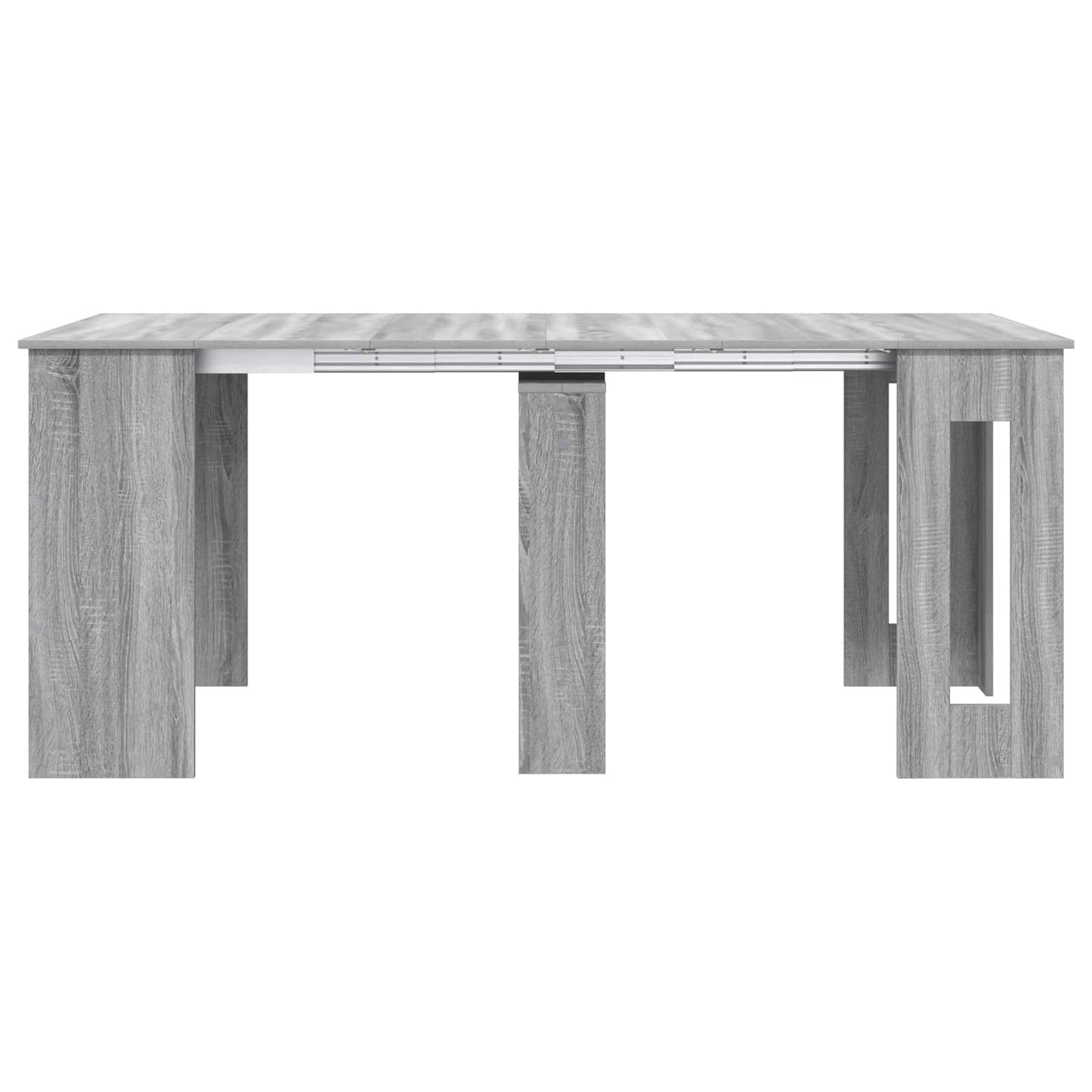 Étkezőasztal 180 x 85 x 75 cm Szerelt Fa Szürke Sonoma