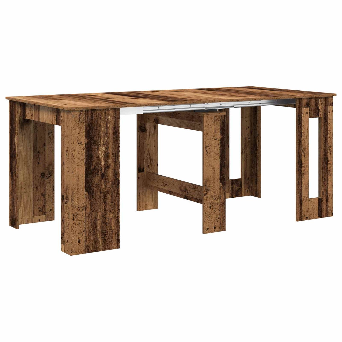 Étkezőasztal 180 x 85 x 75 cm Szerelt Fa Antik Fa Négyszögletes