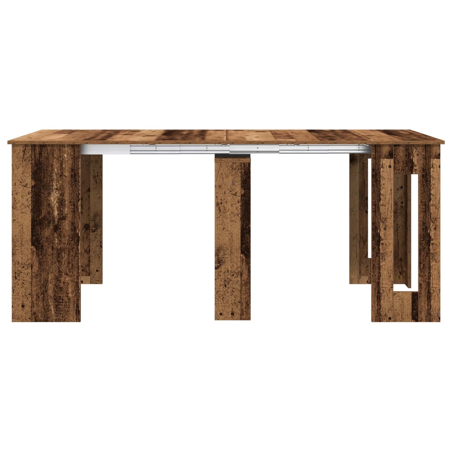 Étkezőasztal 180 x 85 x 75 cm Szerelt Fa Antik Fa Négyszögletes