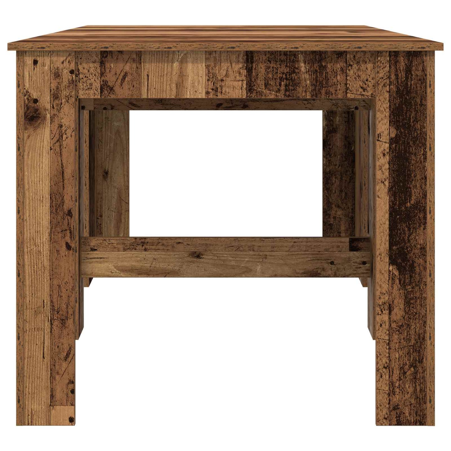 Étkezőasztal 180 x 85 x 75 cm Szerelt Fa Antik Fa Négyszögletes
