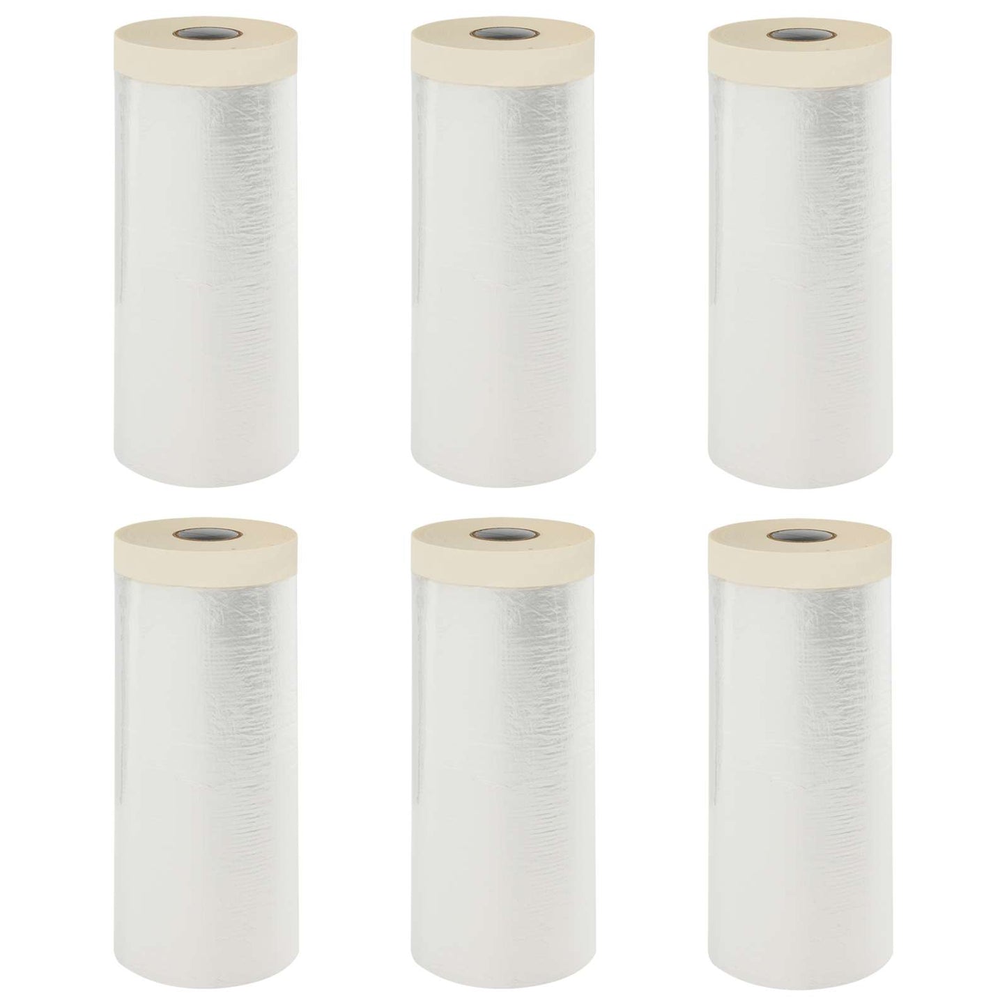 Ragasztós Porszívólepedő 6 db Átlátszó 110 x 3300 cm HDPE