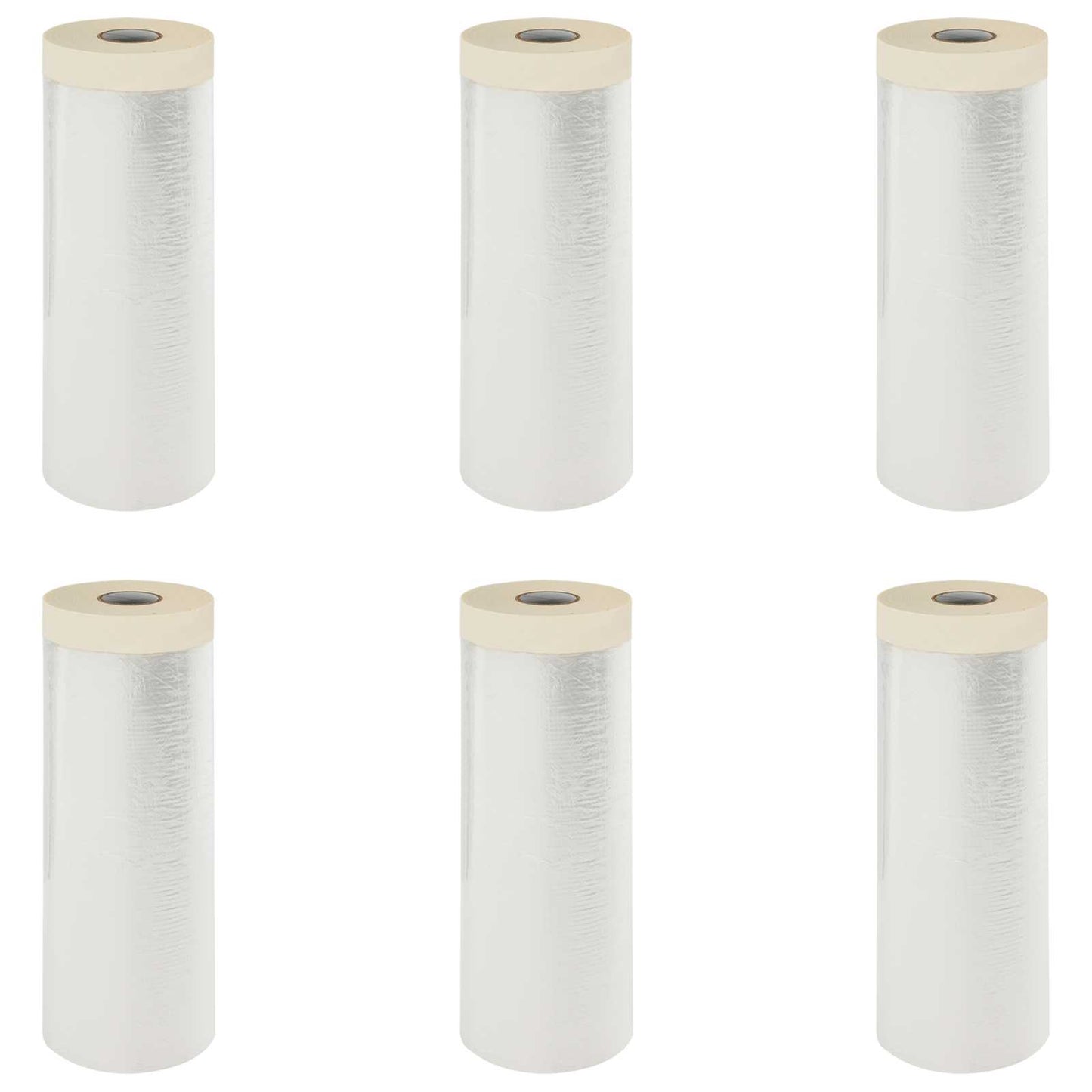 Ragasztós Porszívólepedő 6 db Átlátszó 240 x 2000 cm HDPE
