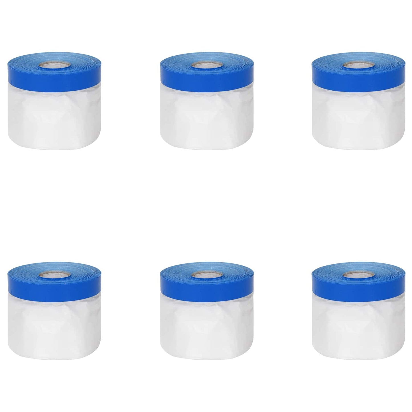 Öntapadós fólia 6 pcs Átlátszó és Kék 30 x 2000 cm