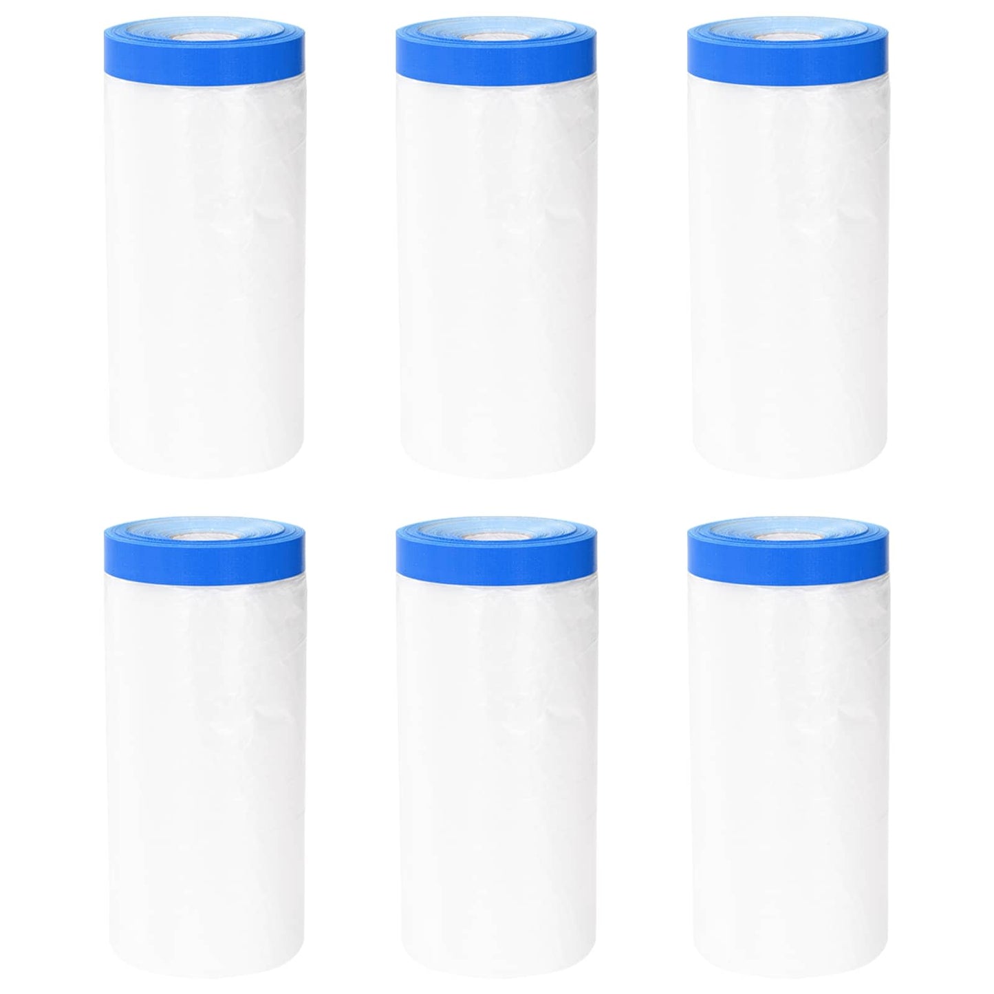 Öntapadós fólia 6 pcs Átlátszó és Kék 210 x 2000 cm