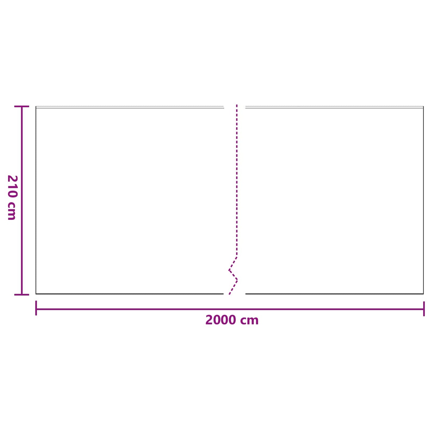 Öntapadós fólia 6 pcs Átlátszó és Kék 210 x 2000 cm